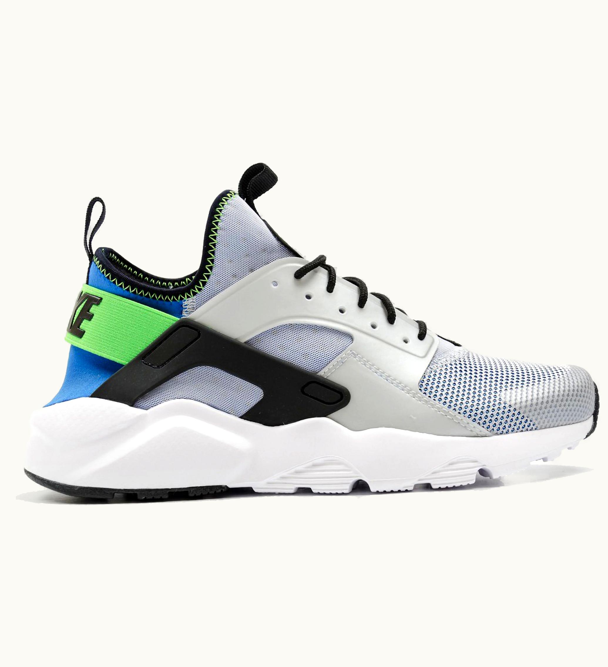 Nike Air Huarache Run Ultra Royal Blue Scream Green