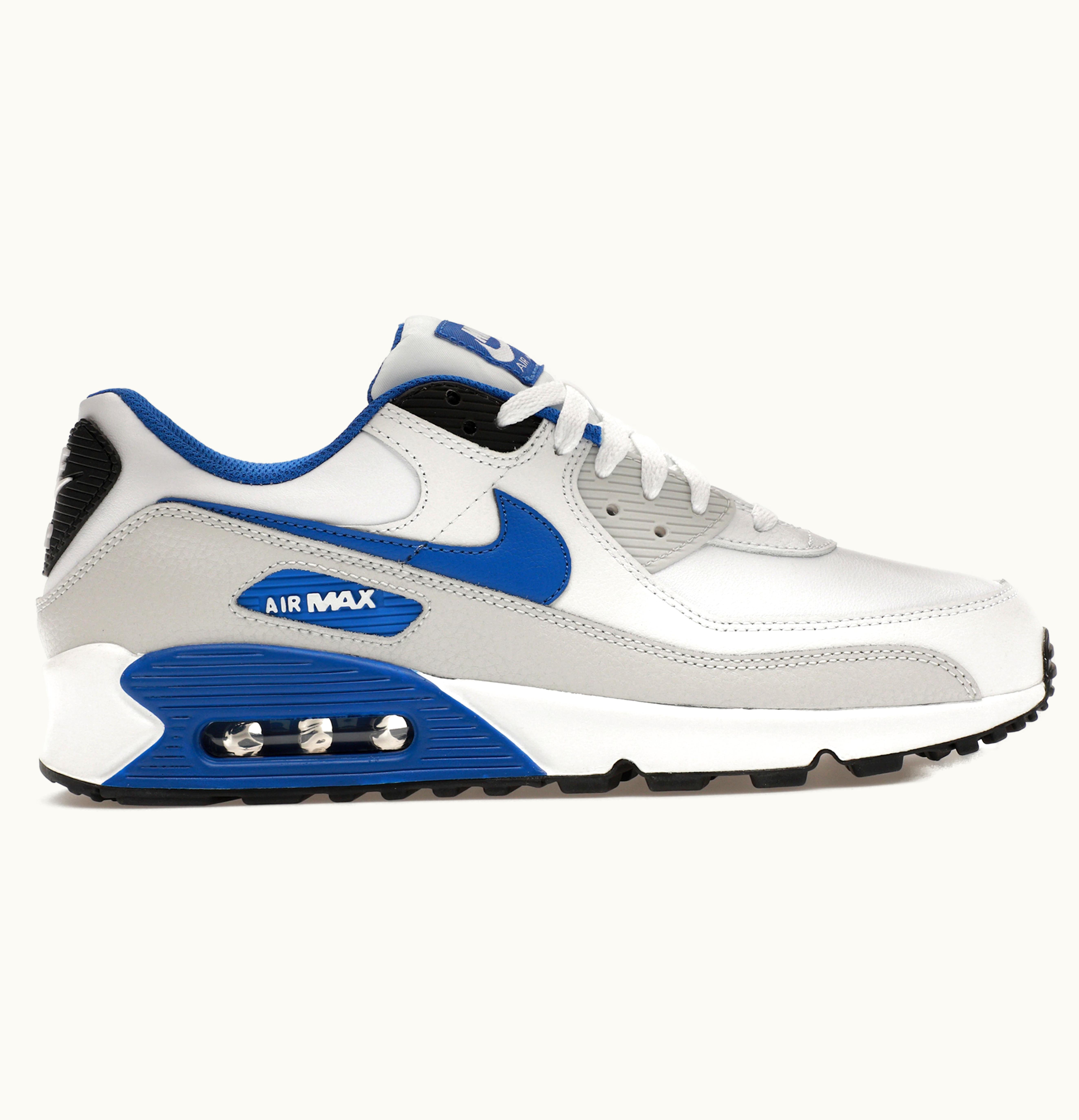 Nike Air Max 90 White Game Royal Photon Dust
