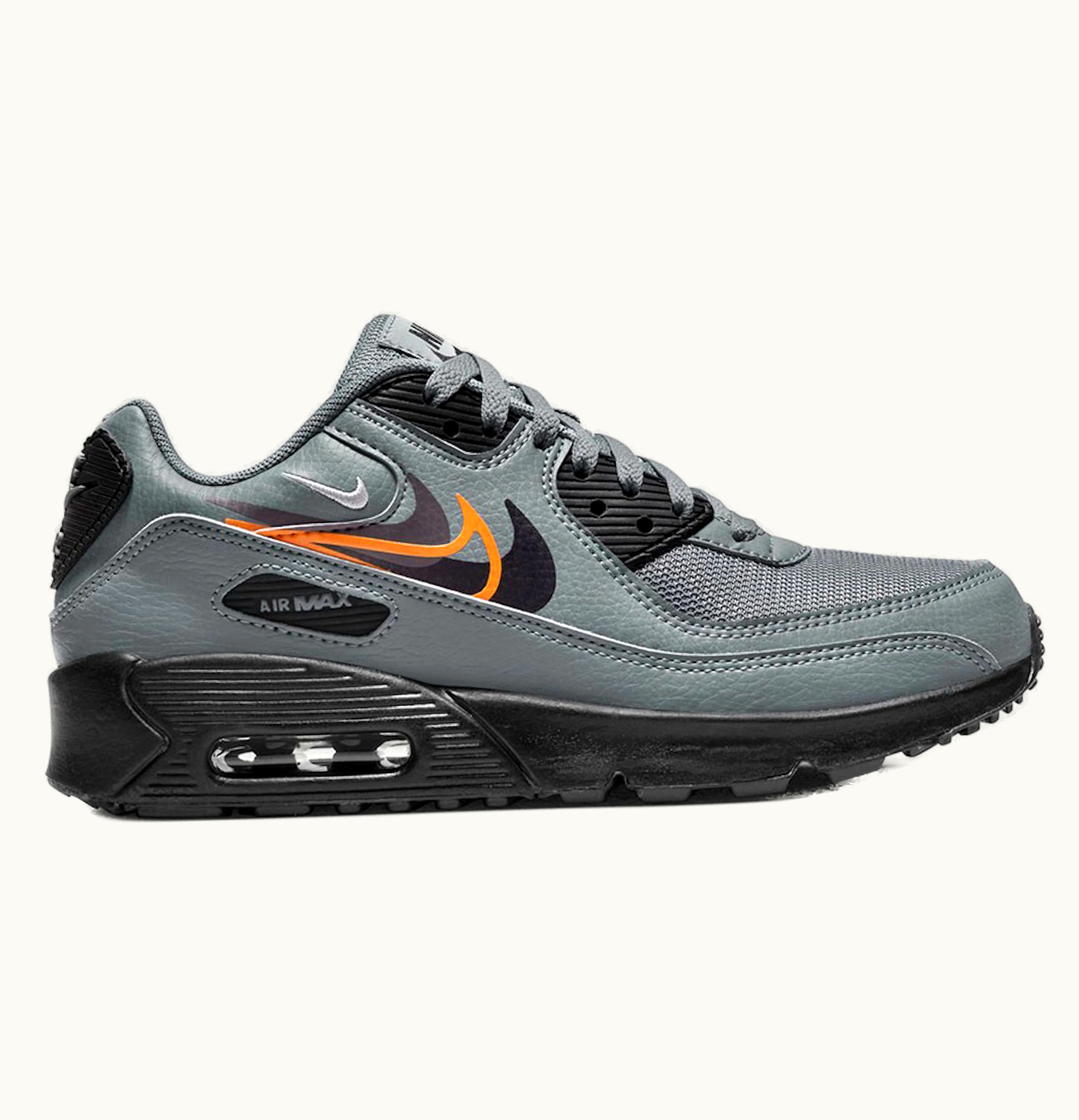 Nike Air Max 90 Next Nature Smoke Grey Mandarin Gs