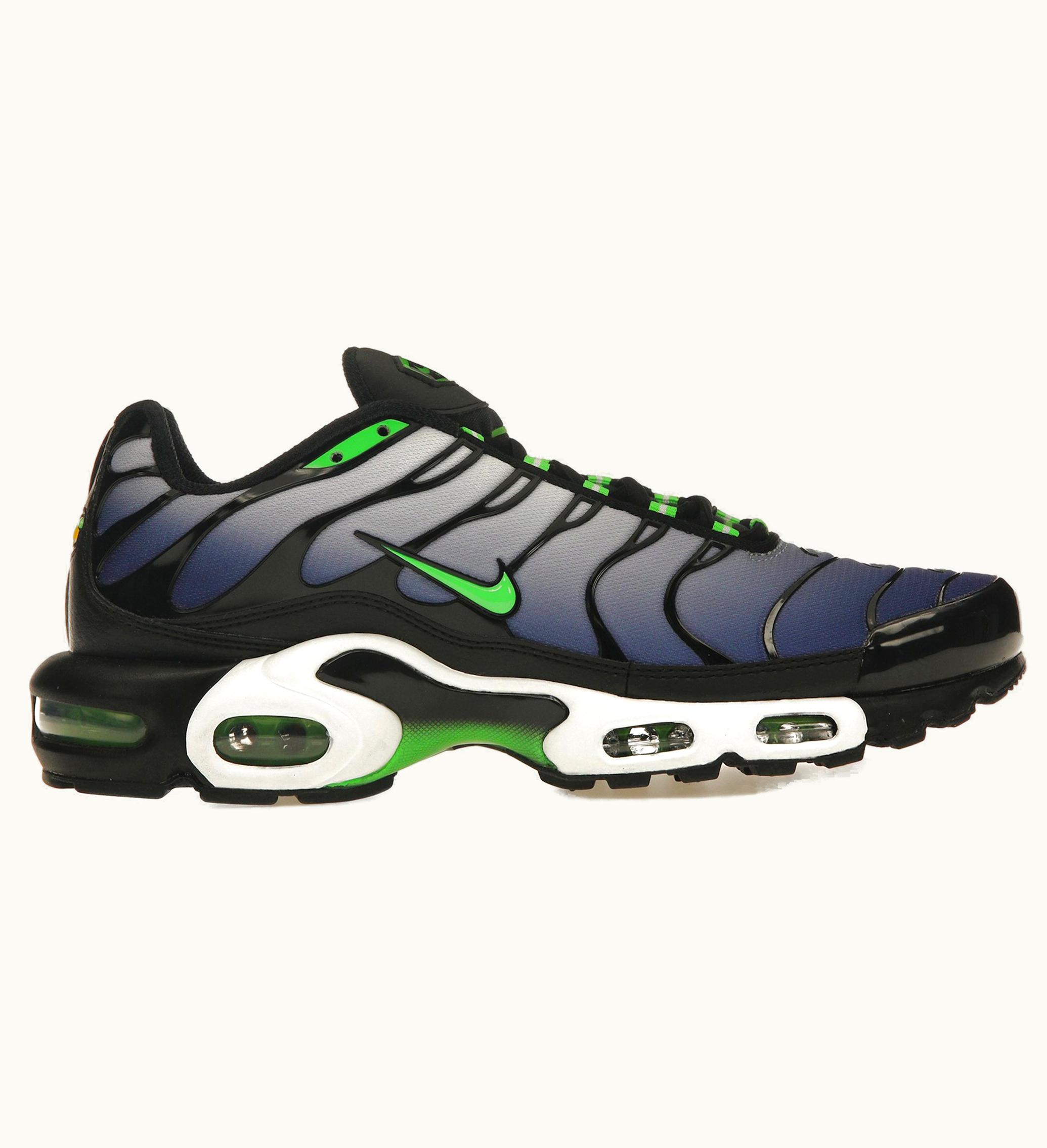 Nike Air Max Plus Icons Deep Royal Scream Green