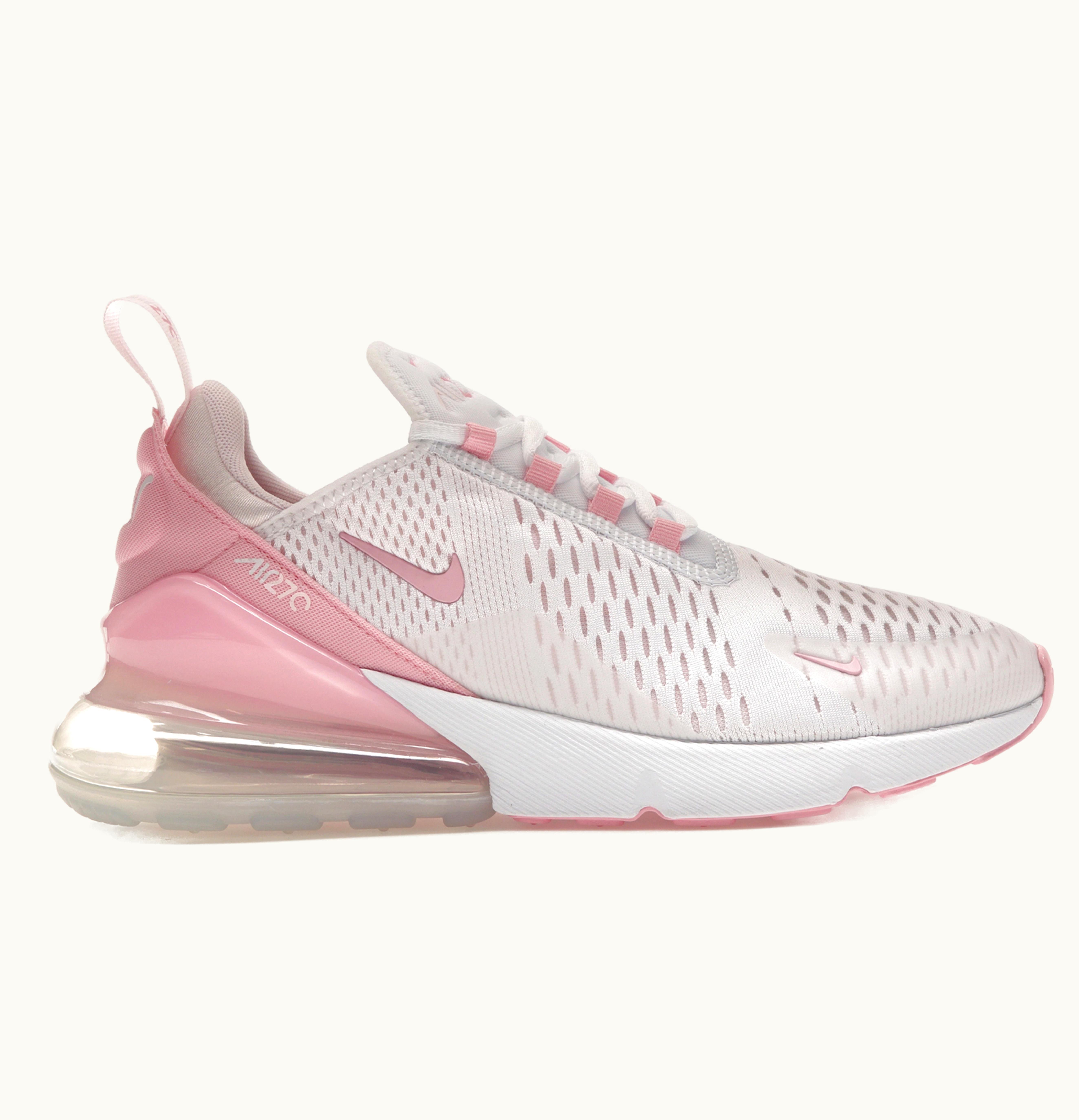 Nike Air Max 270 White Soft Pink Womens