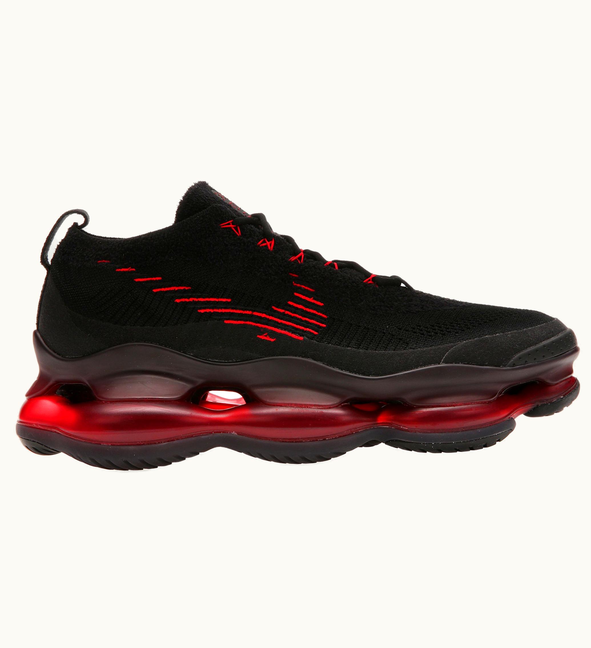 Nike Air Max Scorpion FK Black University Red Black