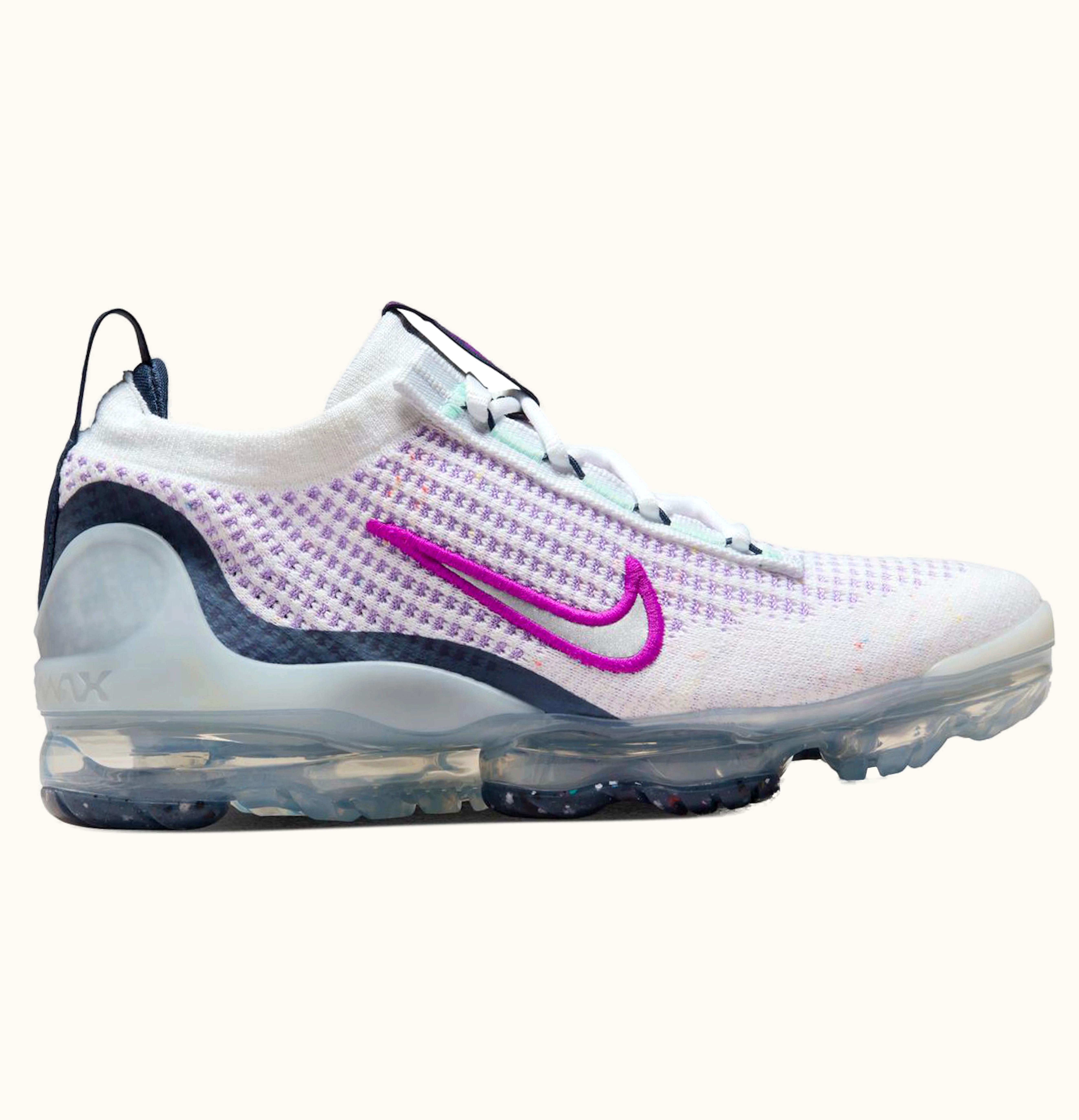 Nike Air Vapormax 2021 FK Violet Frost Midnight Navy Gs