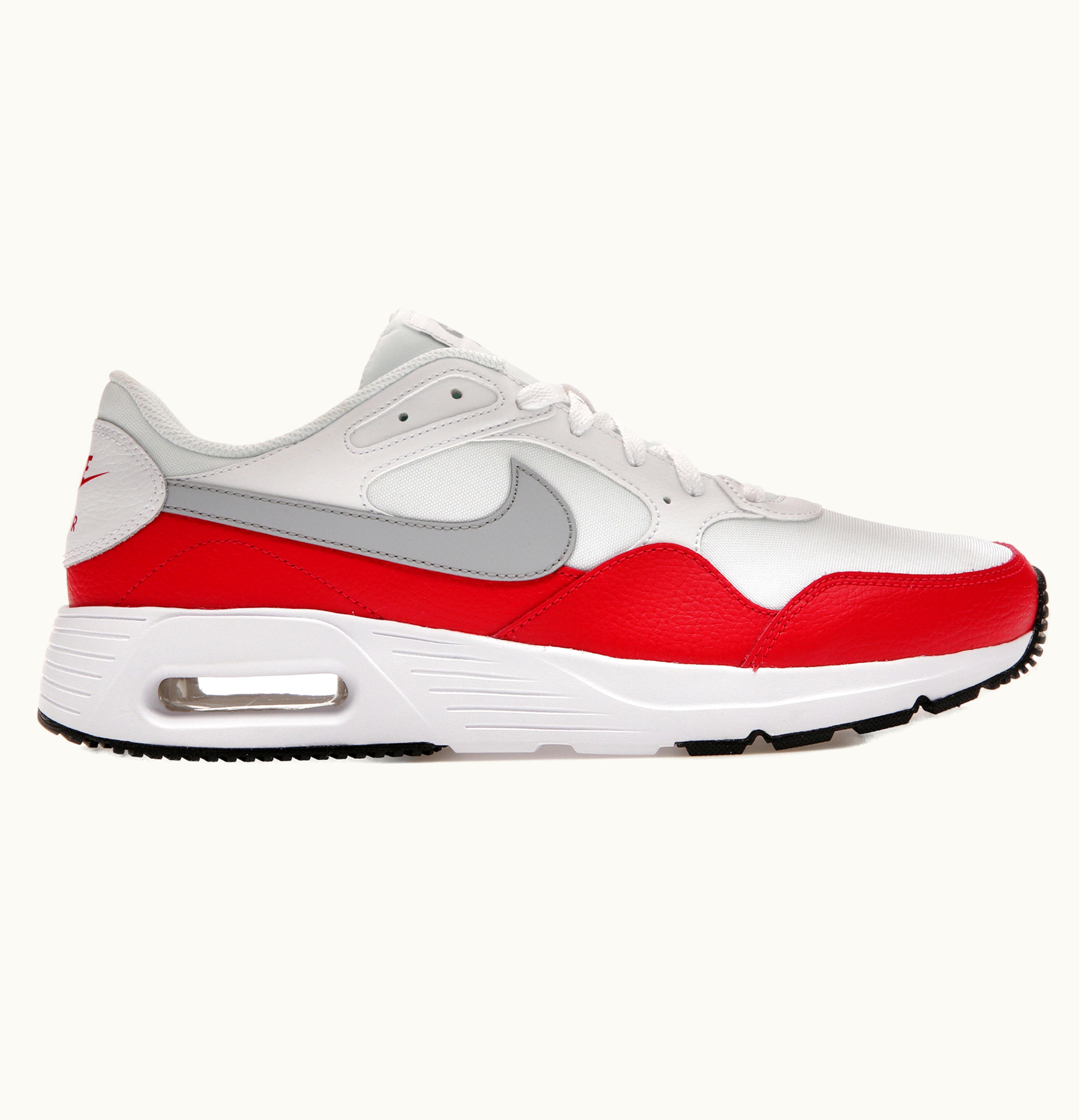 Nike Air Max Sc White University Red Wolf Grey