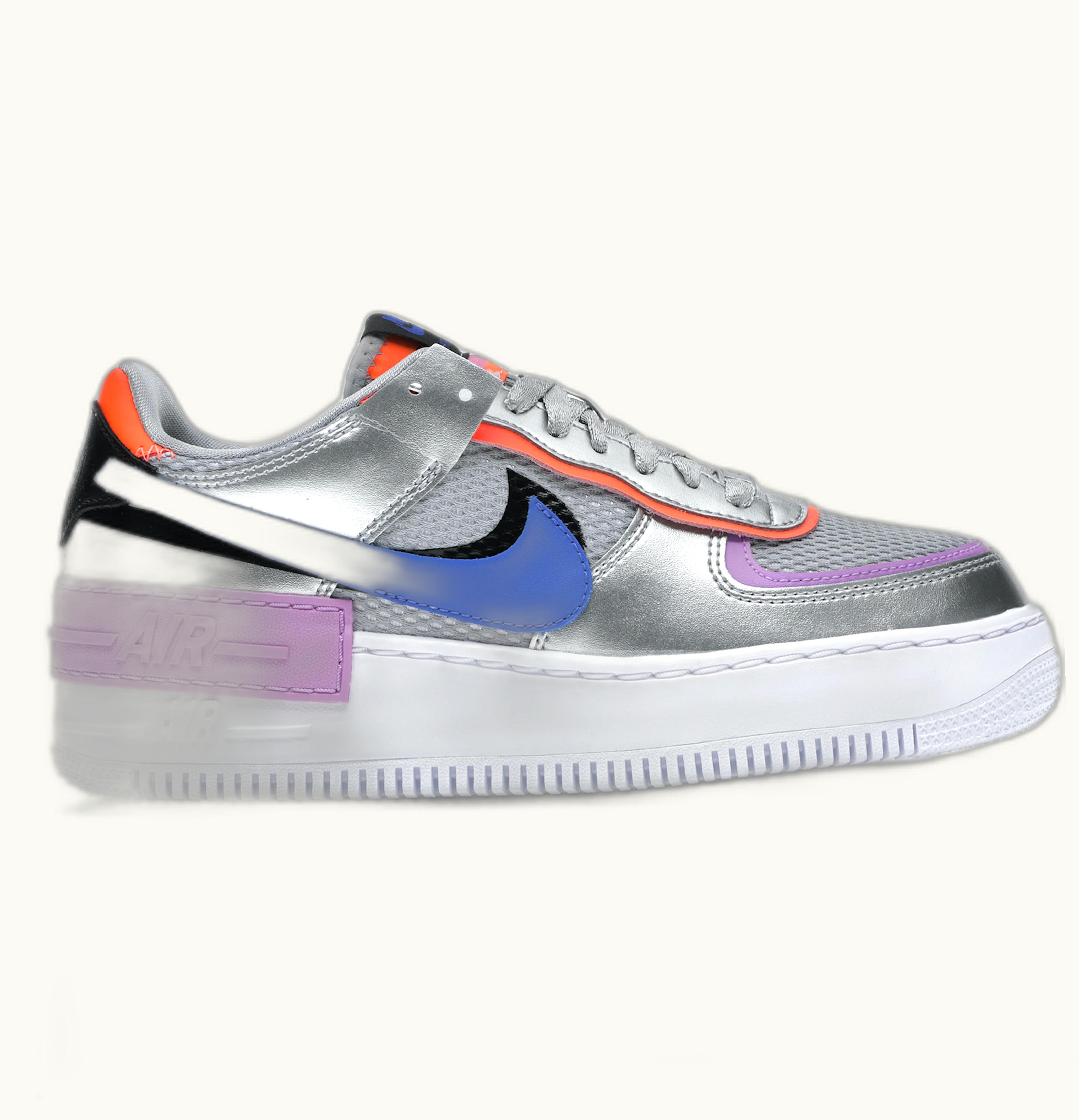 Nike Nike Air Force 1 Shadow Metallic Silver W