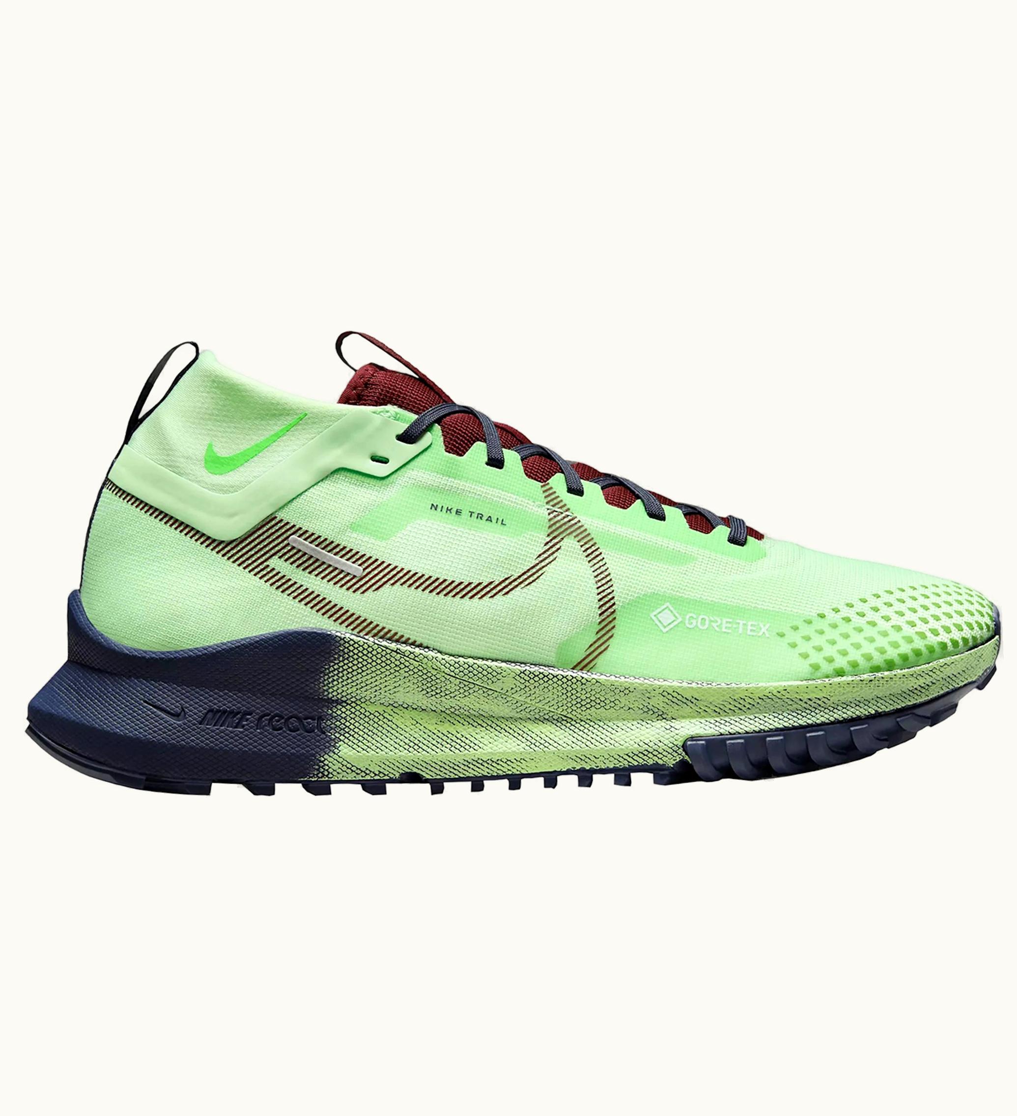 Nike React Pegasus Trail 4 Gore Tex Vapor Green Thunder Blue