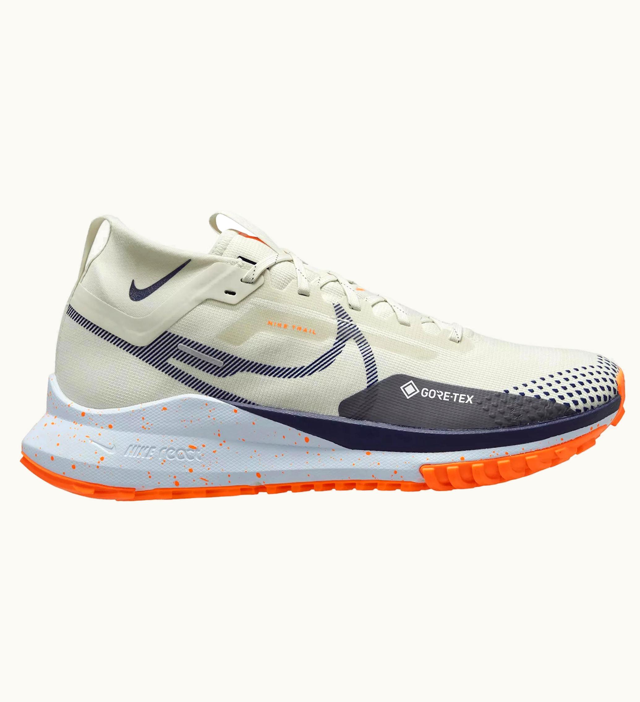 Nike React Pegasus Trail 4 Gore Tex Sea Glass Total Orange