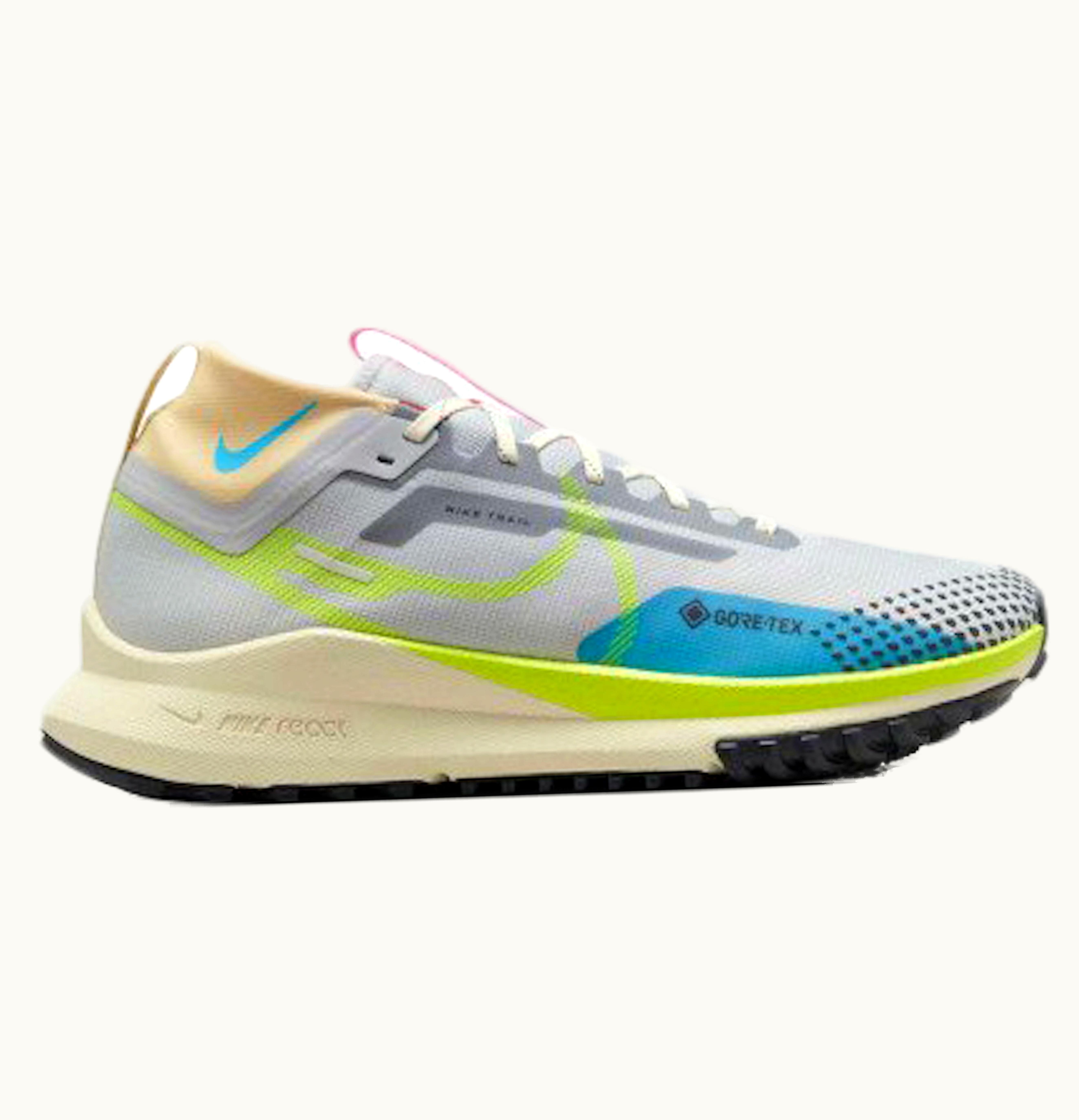 Nike React Pegasus Trail 4 Gore Tex Wolf Grey Volt