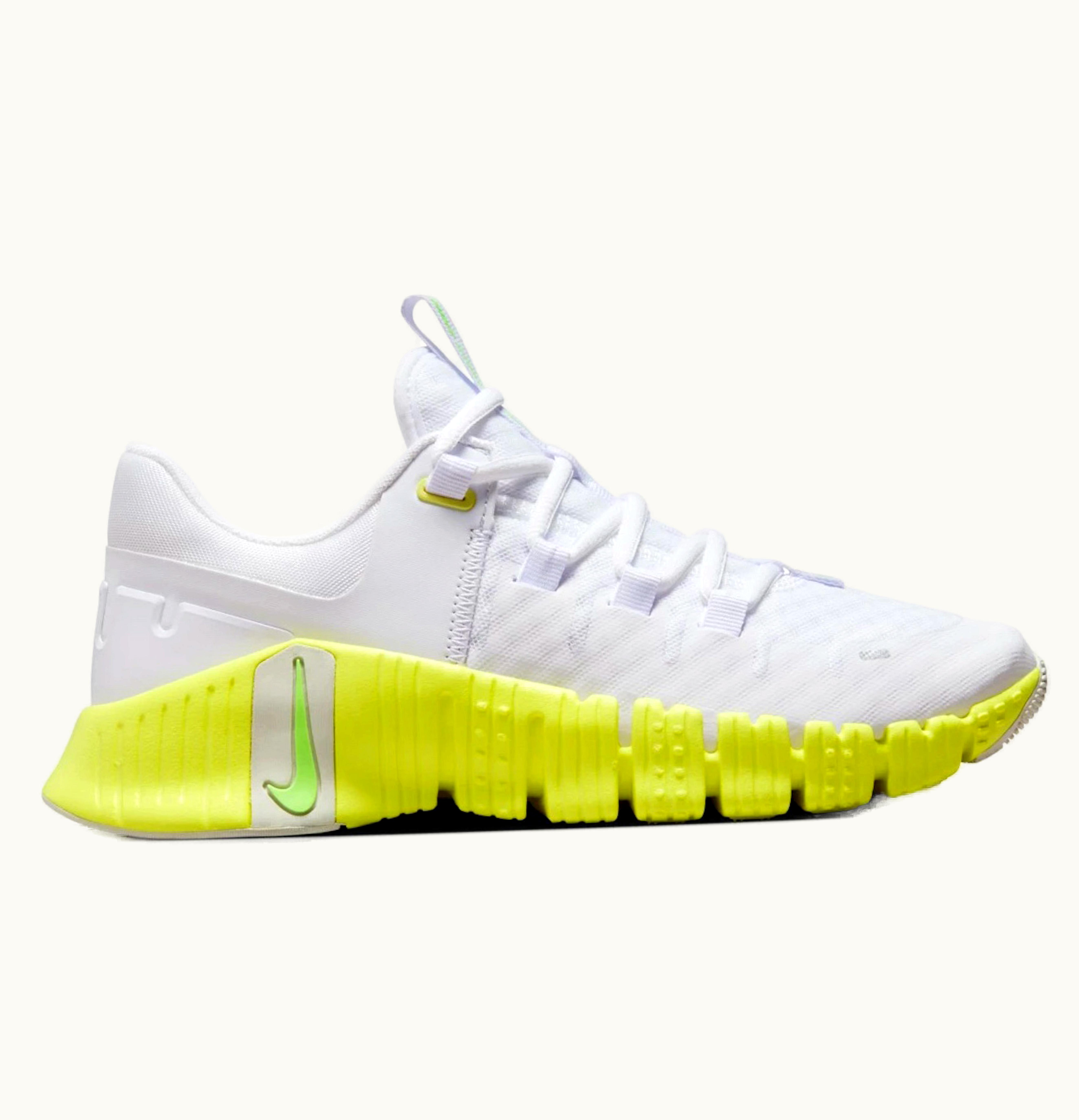 Nike Free Metcon 5 White Lime Blast Womens