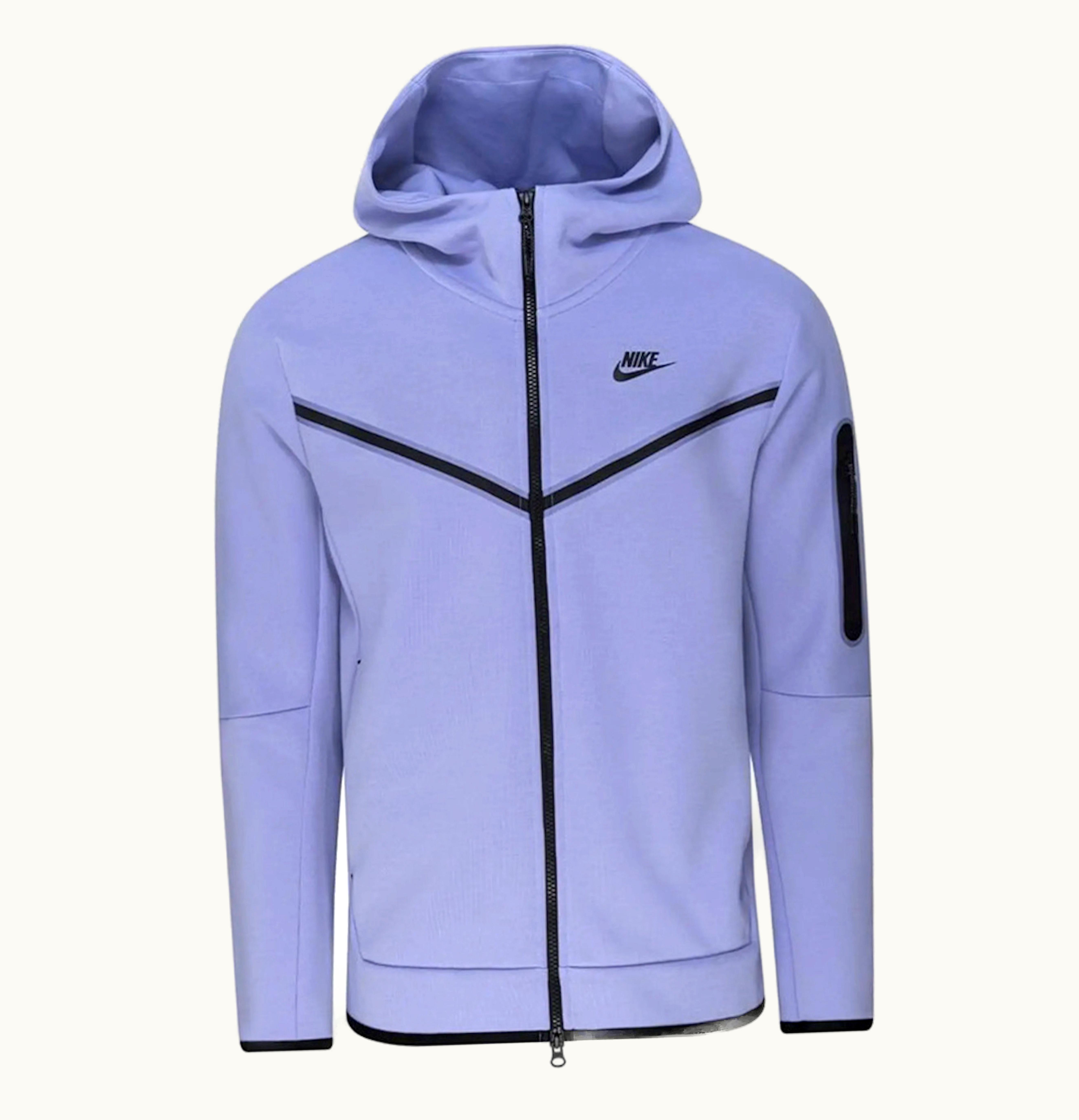 Nike Nike Sportswear Tech Fleece Full Zip Hoodie Light Violet