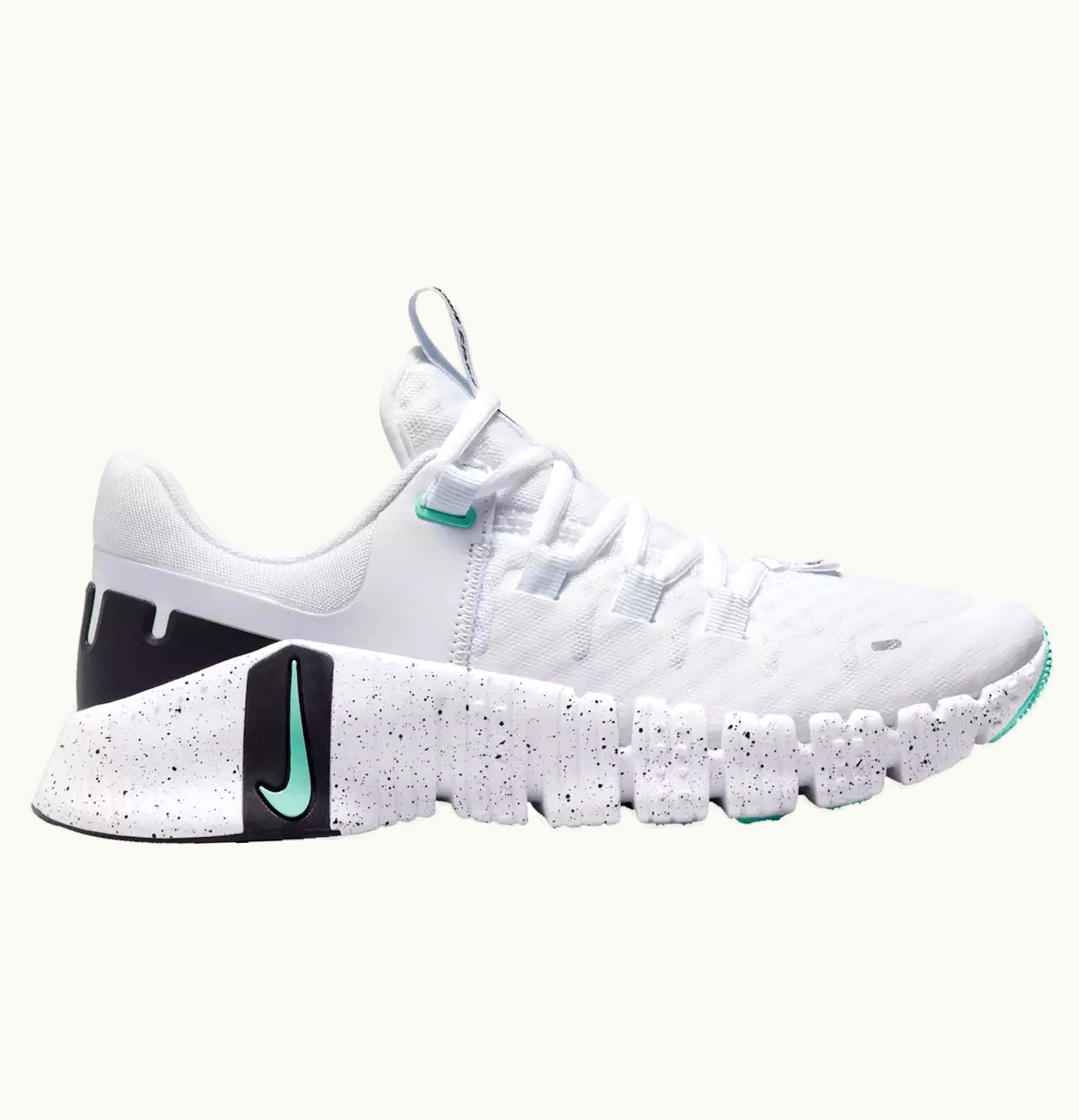 Nike Free Metcon 5 White Emerald Rise Womens