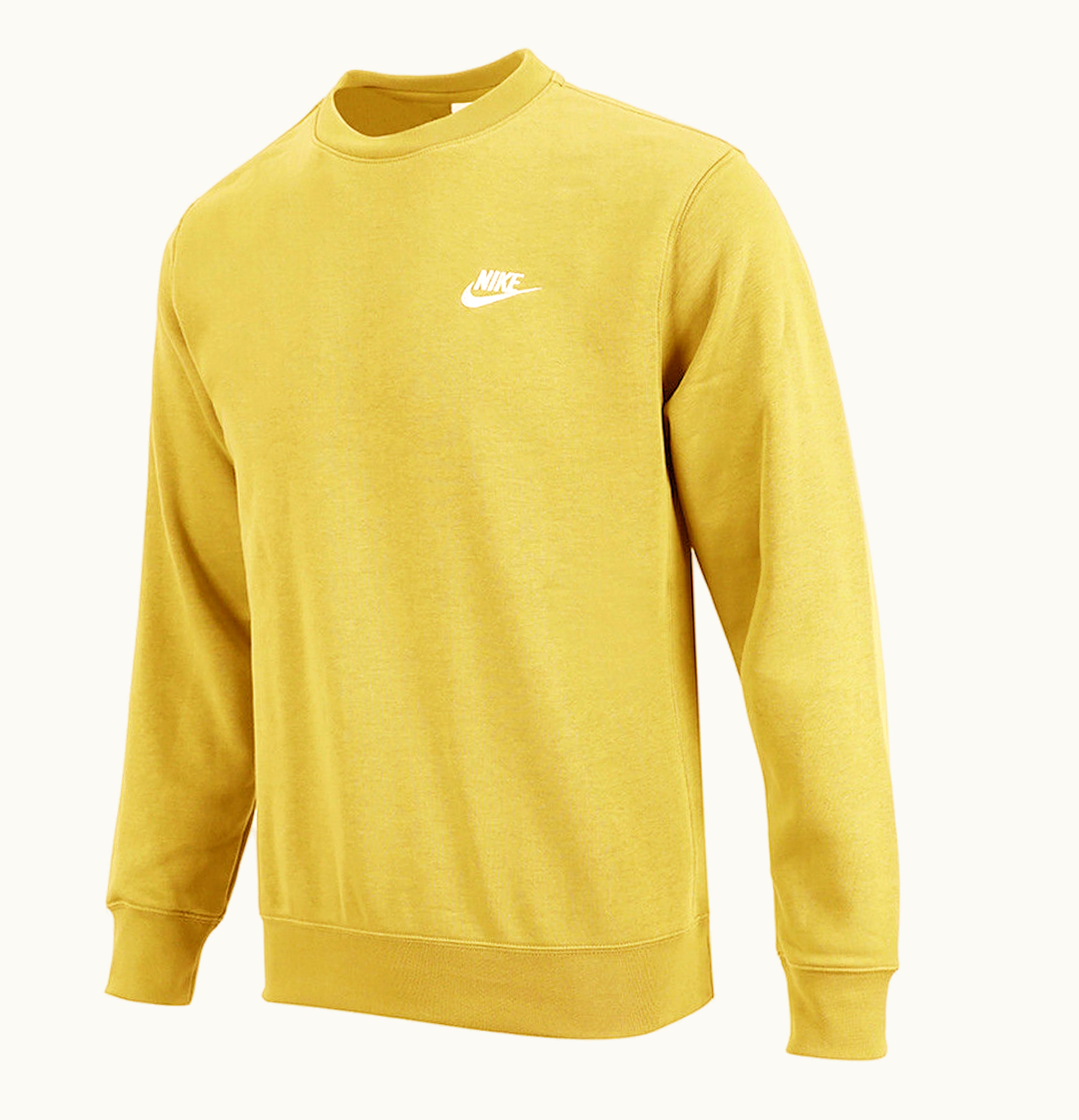 Nike Nike Sportswear Club Fleece Crewneck Wheat Gold