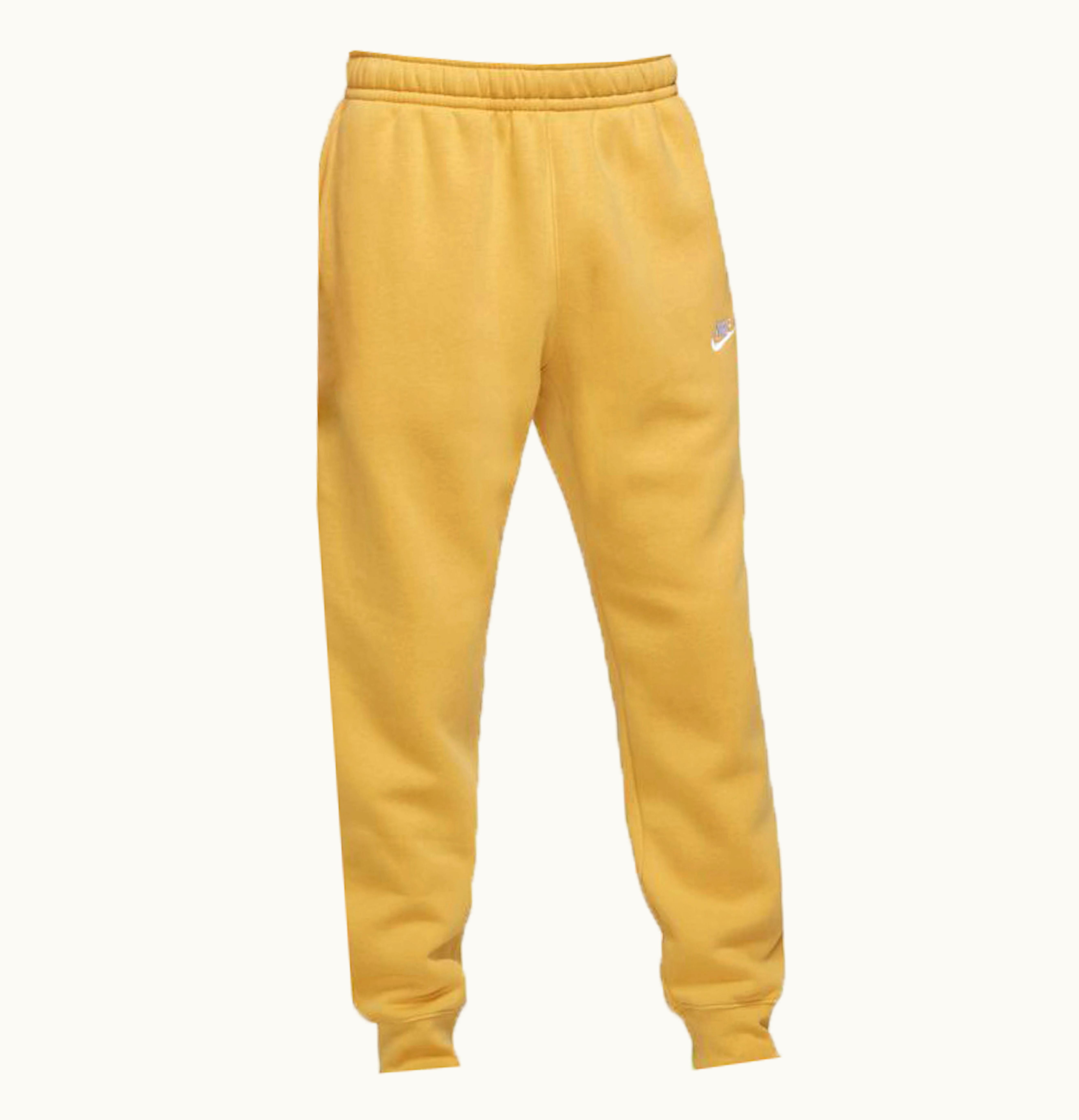 Nike Nike Sportswear Club Fleece Jogger Pants Wheat Gold Wheat Gold White