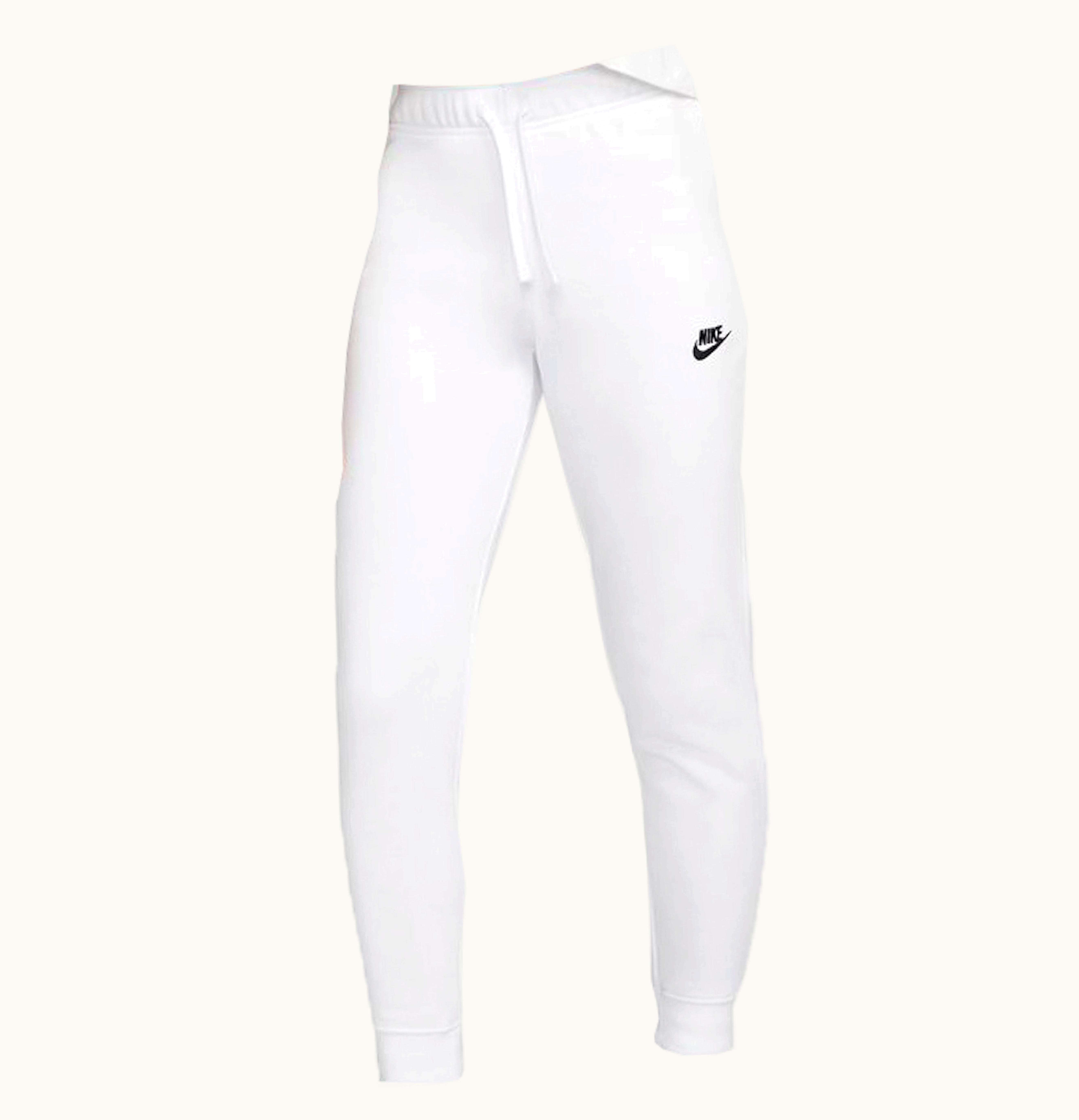 Nike Nike Sportswear Womens Club Fleece Jogger Pants White Black