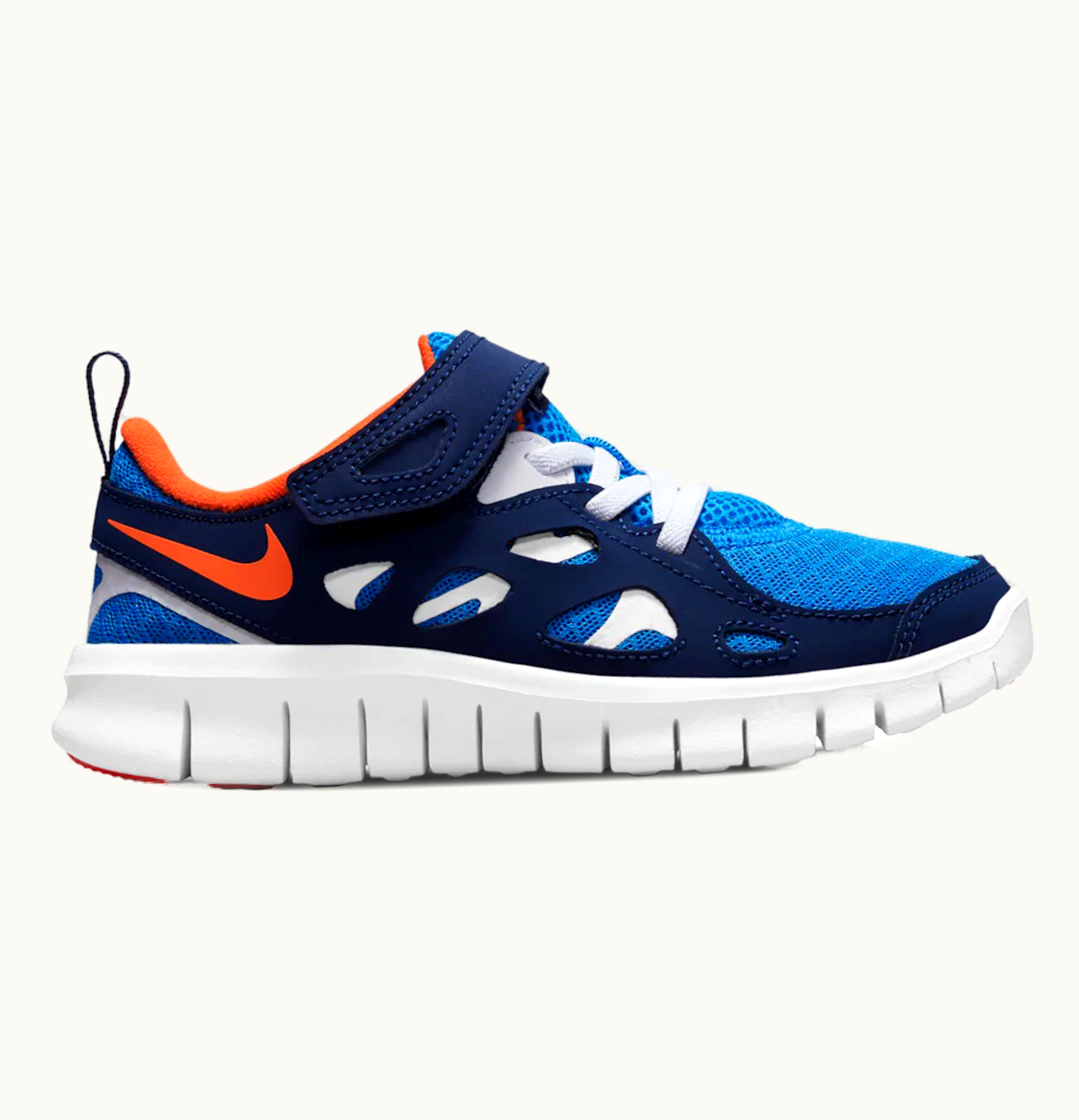 Nike Free Run 2 Light Photo Blue Orange Ps