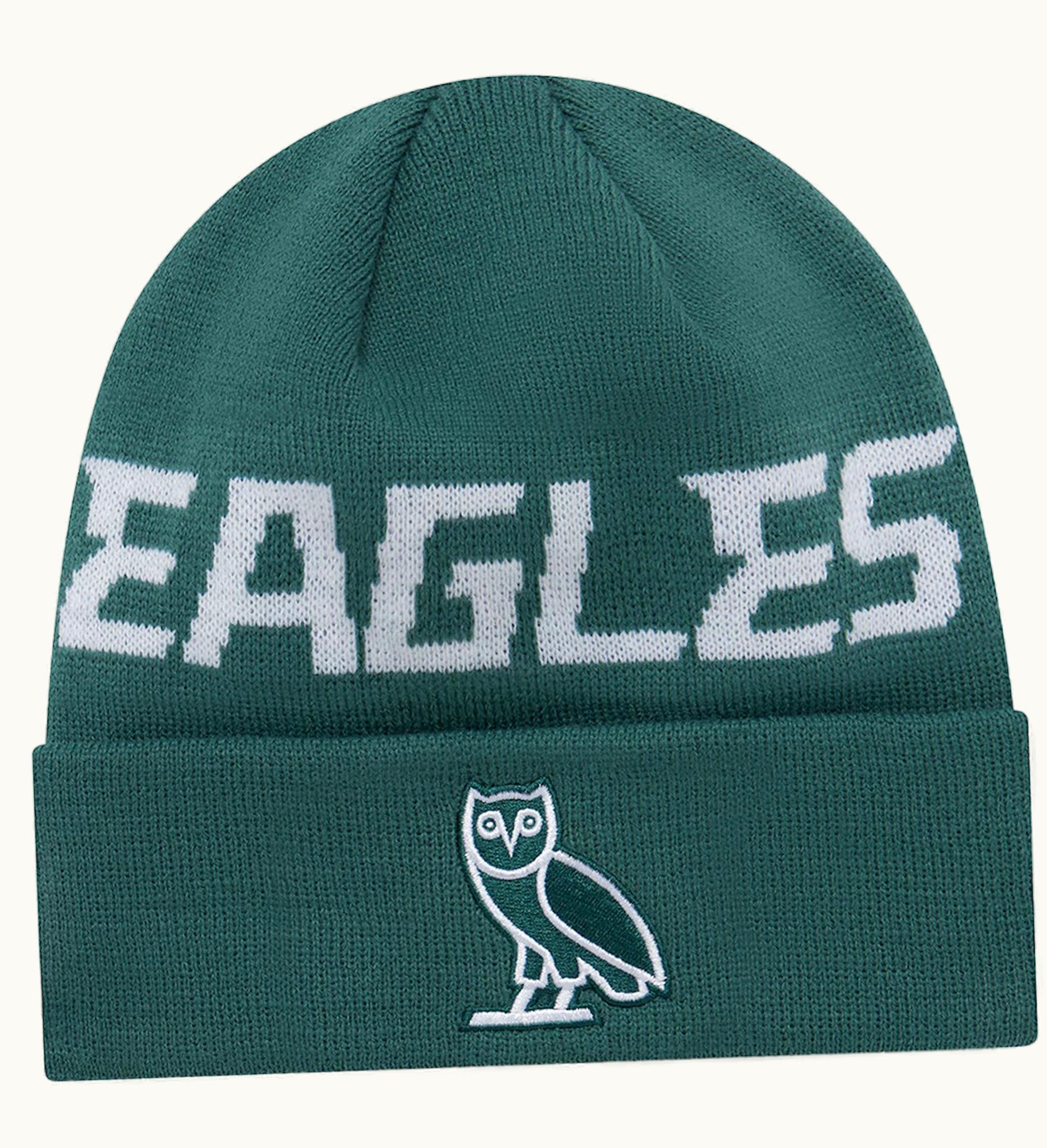 OVO OVO X NFL Philadelpha Eagles New Era Beanie Green