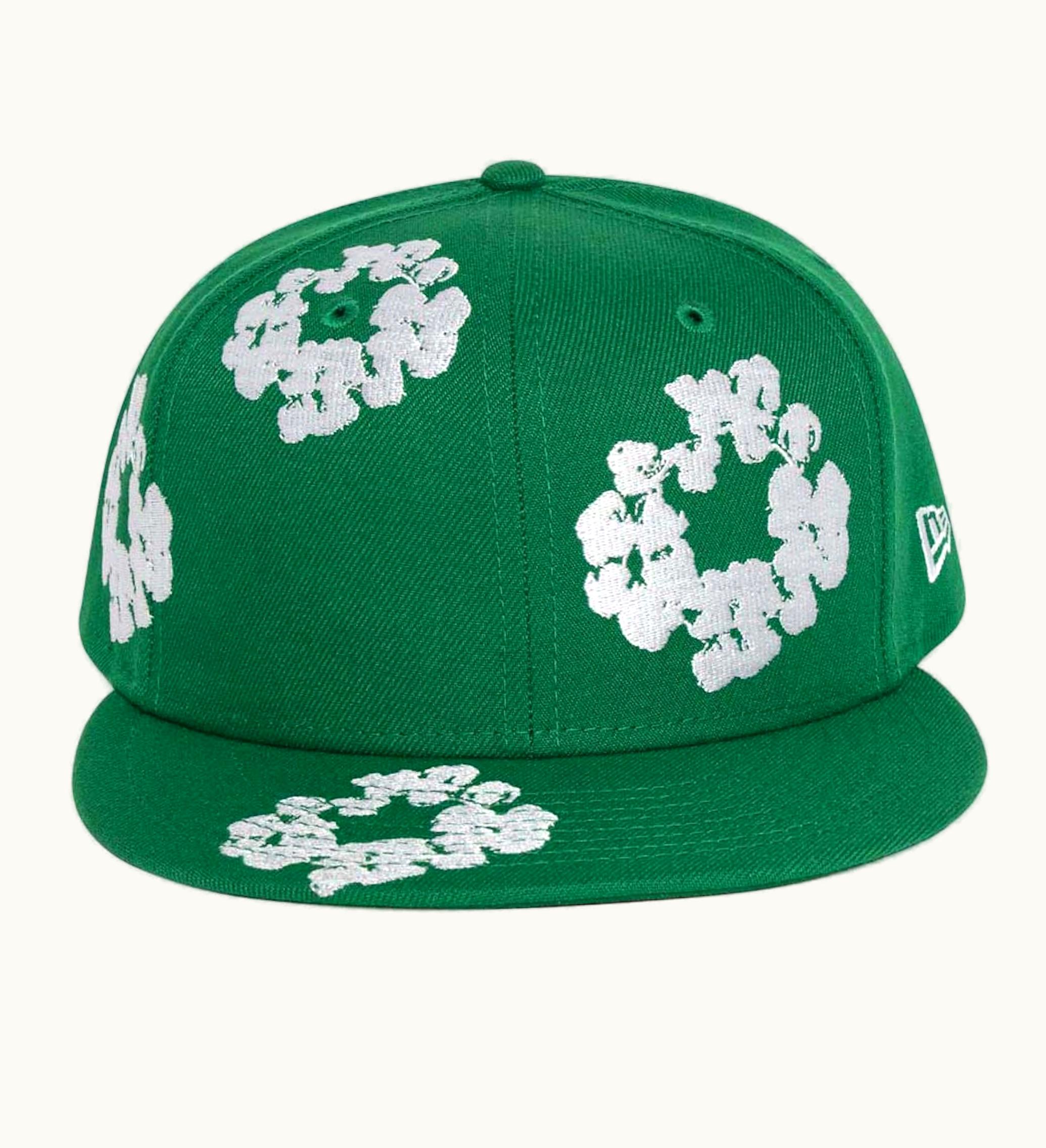 Denim Tears Denim Tears New Era Cotton Wreath 59 50 Cap Green