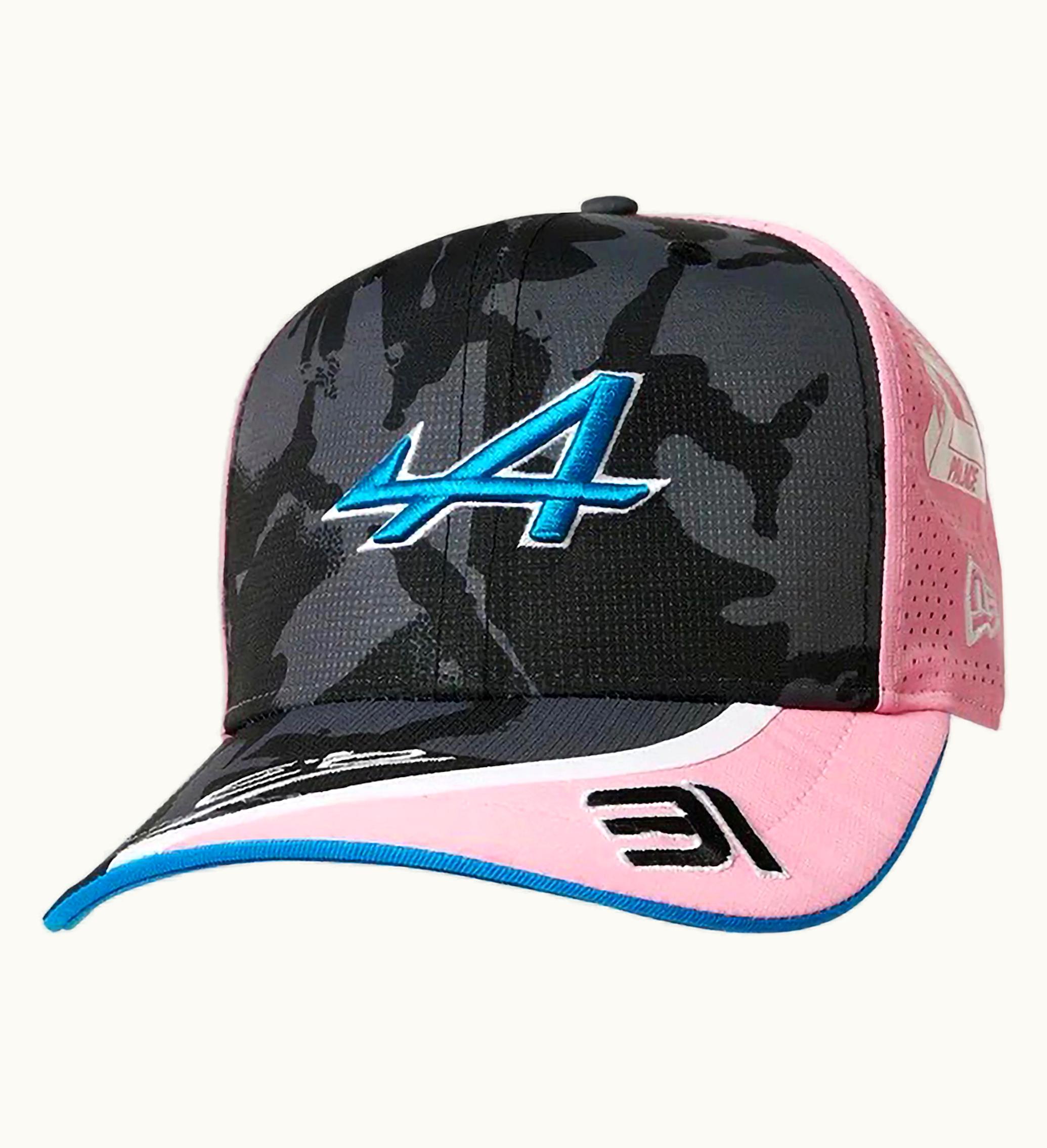 Palace Palace X Kappa New Era For Alpine 9fifty Curved Brim Pit Ocon Cap Night Desert Camo