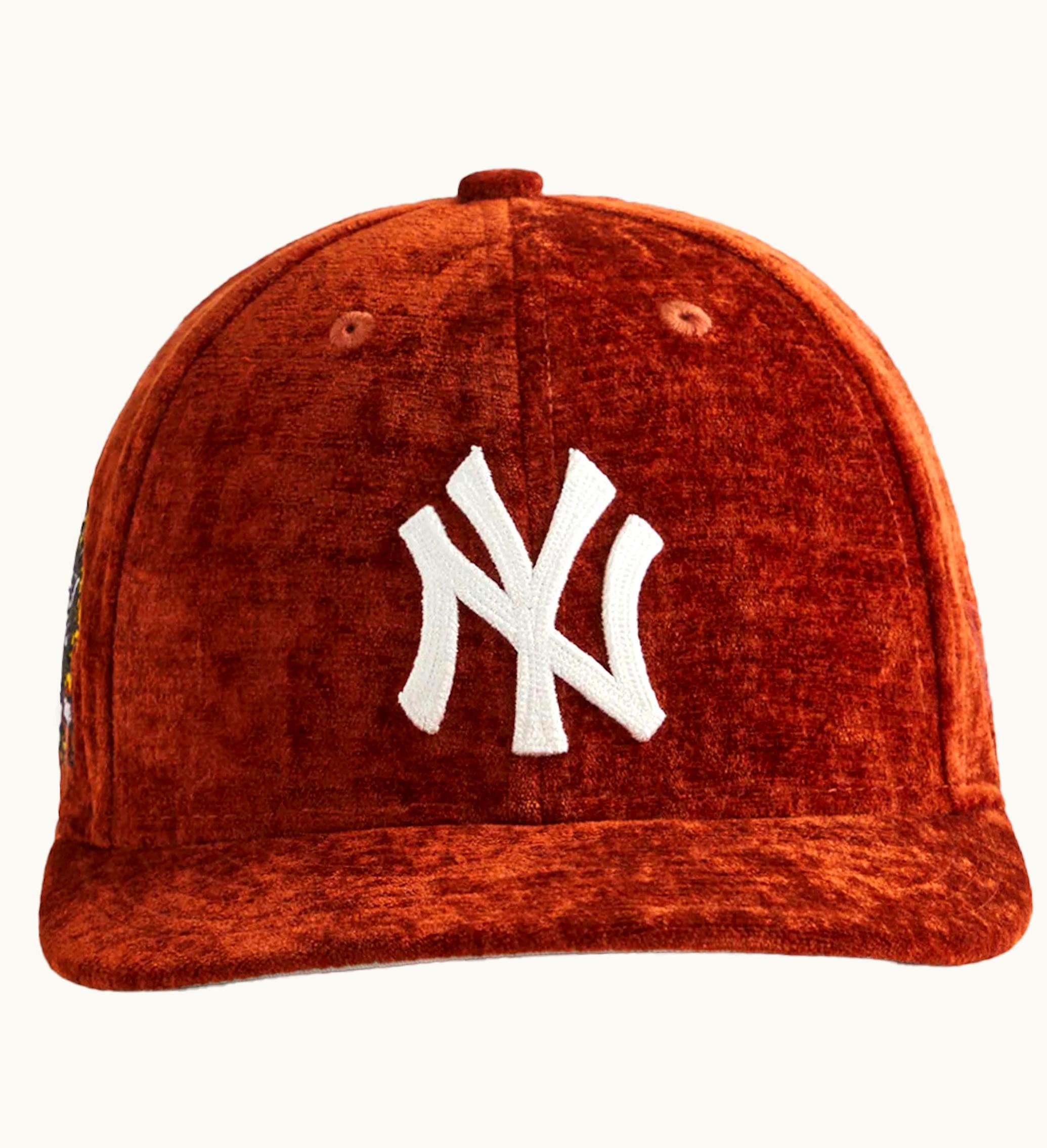 Kith Kith X New Era For The New York Yankees Chenille Chainstitch 59fifty Low Profile Cap Briar