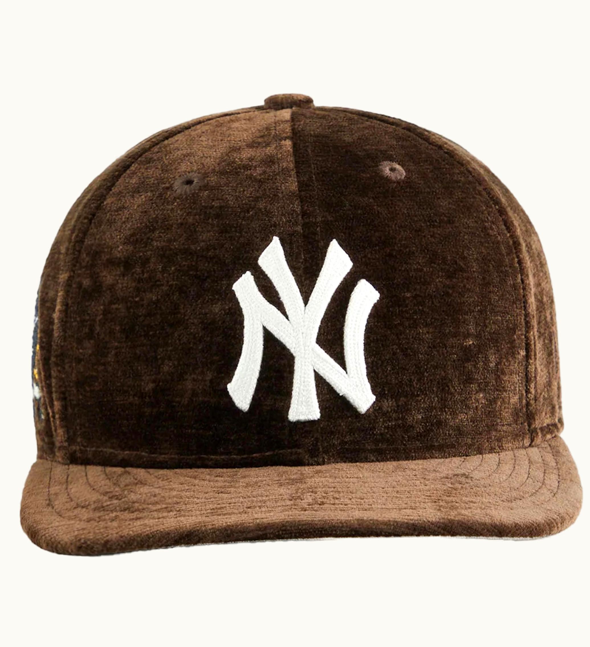 Kith Kith X New Era For The New York Yankees Chenille Chainstitch 59fifty Low Profile Cap Kindling