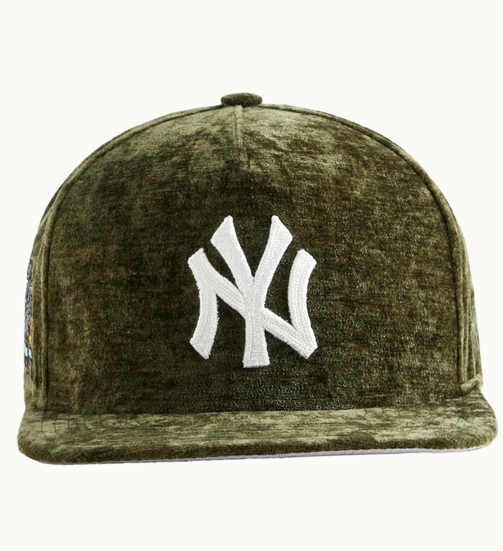 Kith Kith X New Era For The New York Yankees Chenille 9fifty A Frame Snapback Laurel