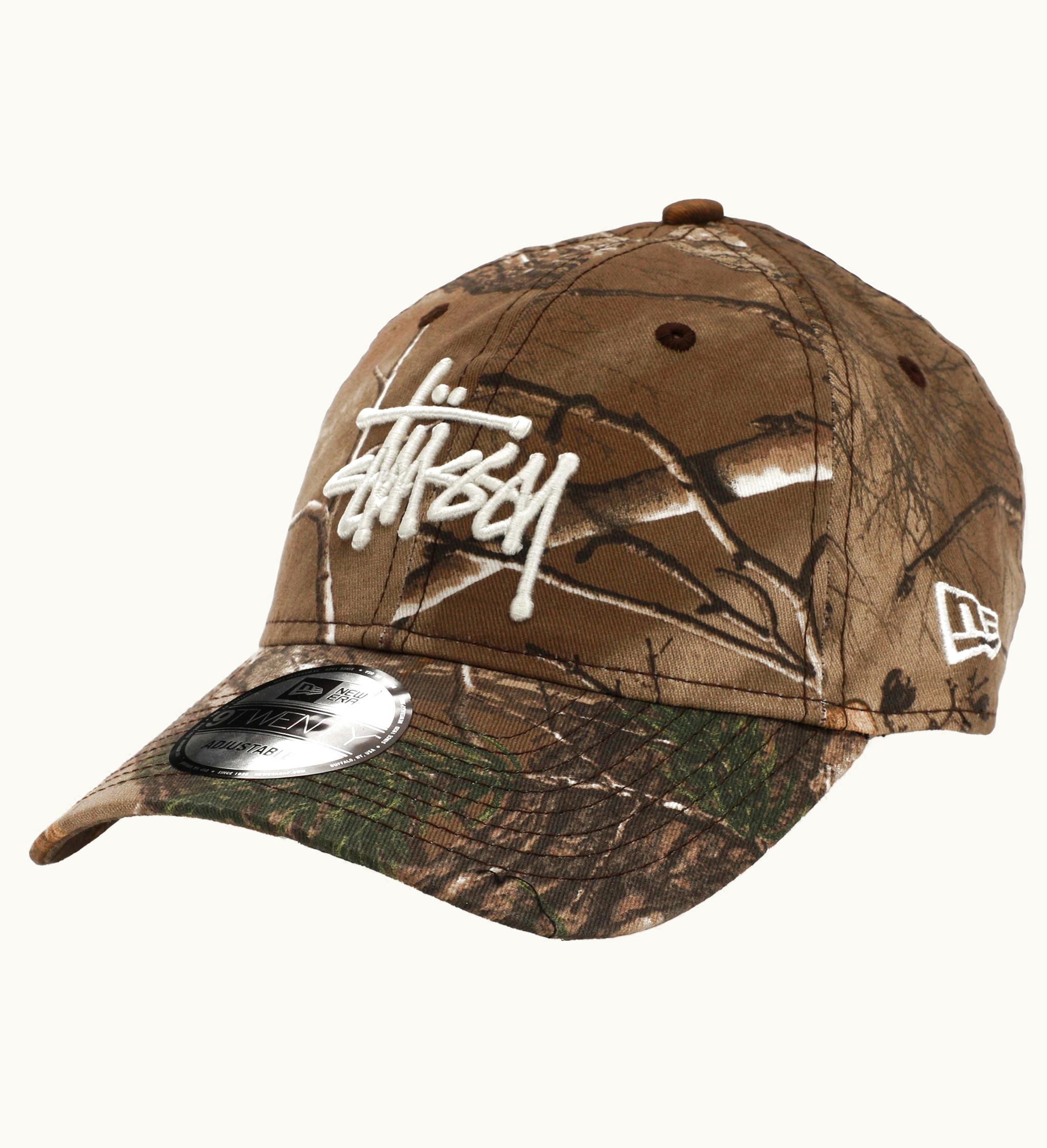 Stussy Stussy X New Era 9twenty Basic Strapback Hat Realtree