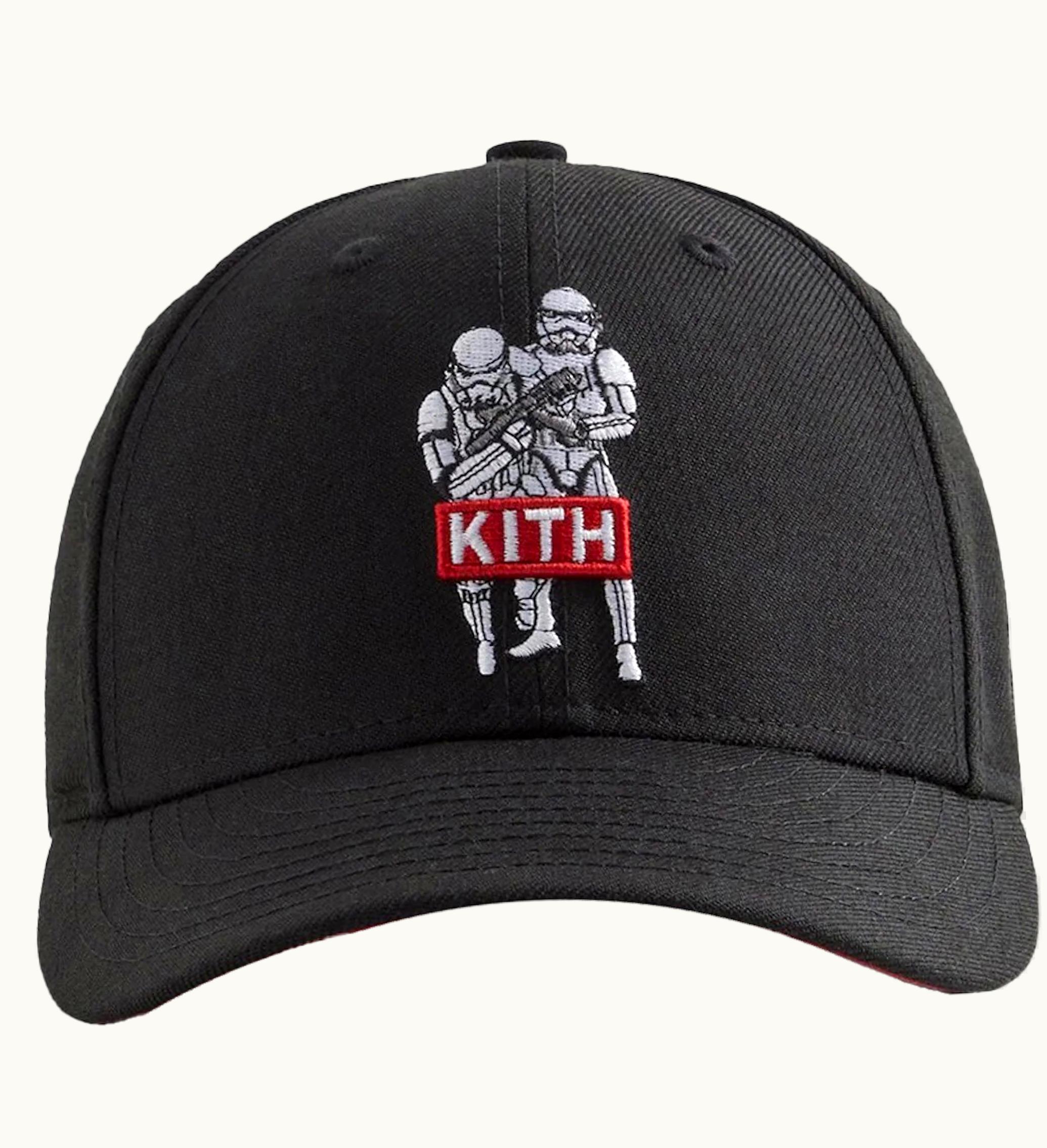 Kith Kith X Star Wars Stormtrooper Box Logo New Era 59fifty Low Profile Cap Black Ph