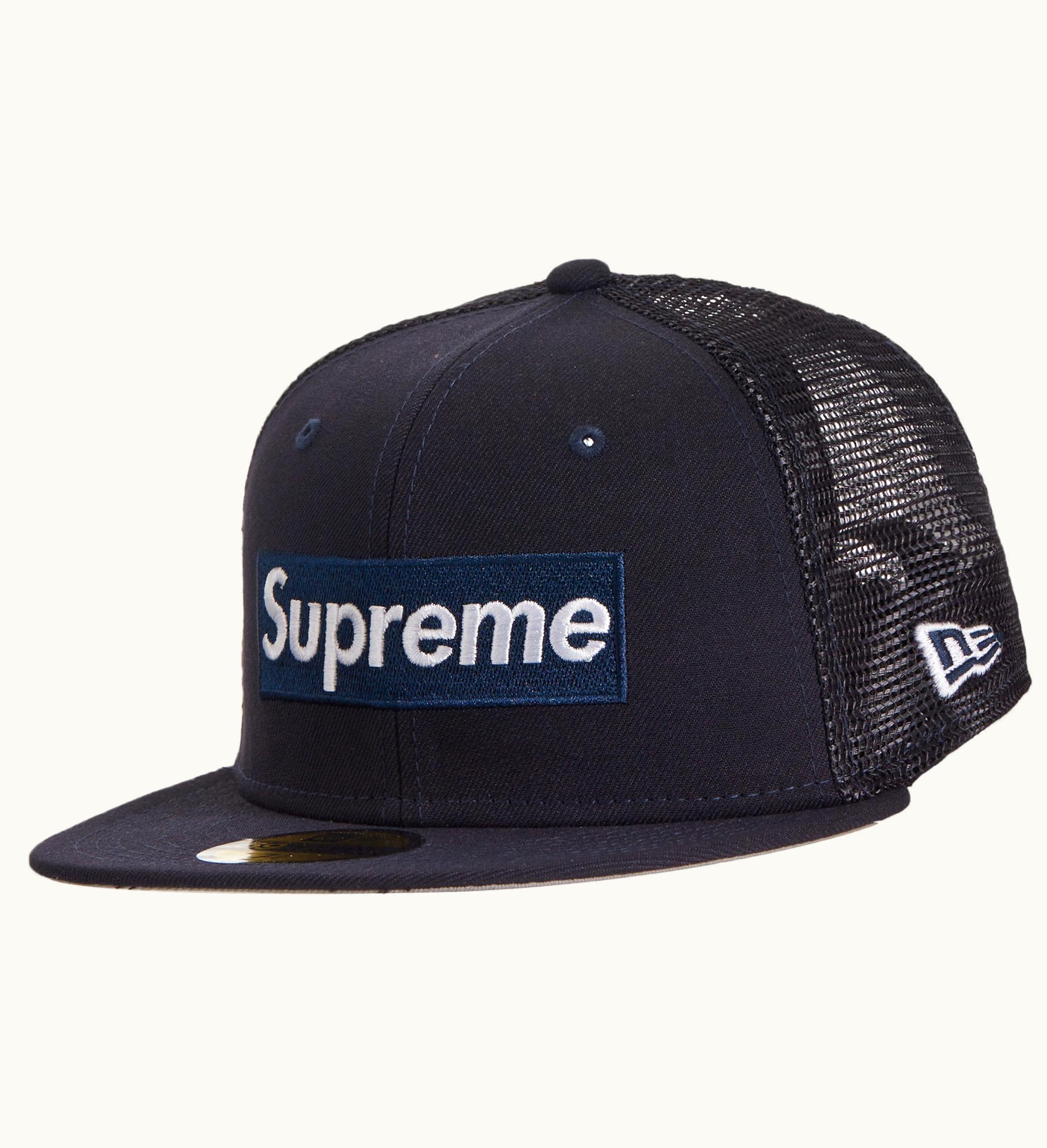 Supreme Supreme Box Logo Mesh Back New Era SS23 Navy