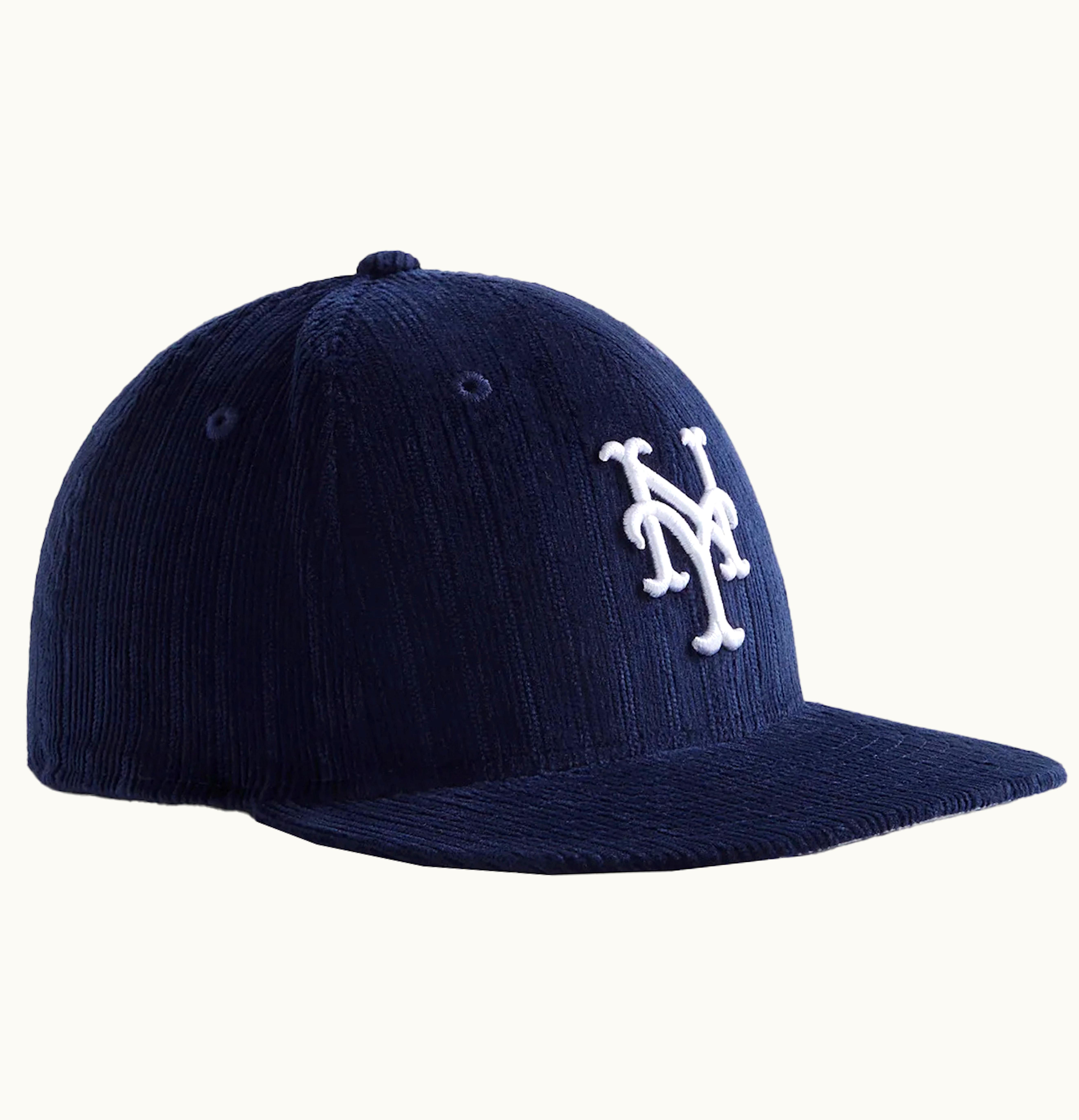 Kith Kith X New Era For Mets Novelty Corduroy 59fifty Low Profile Nocturnal