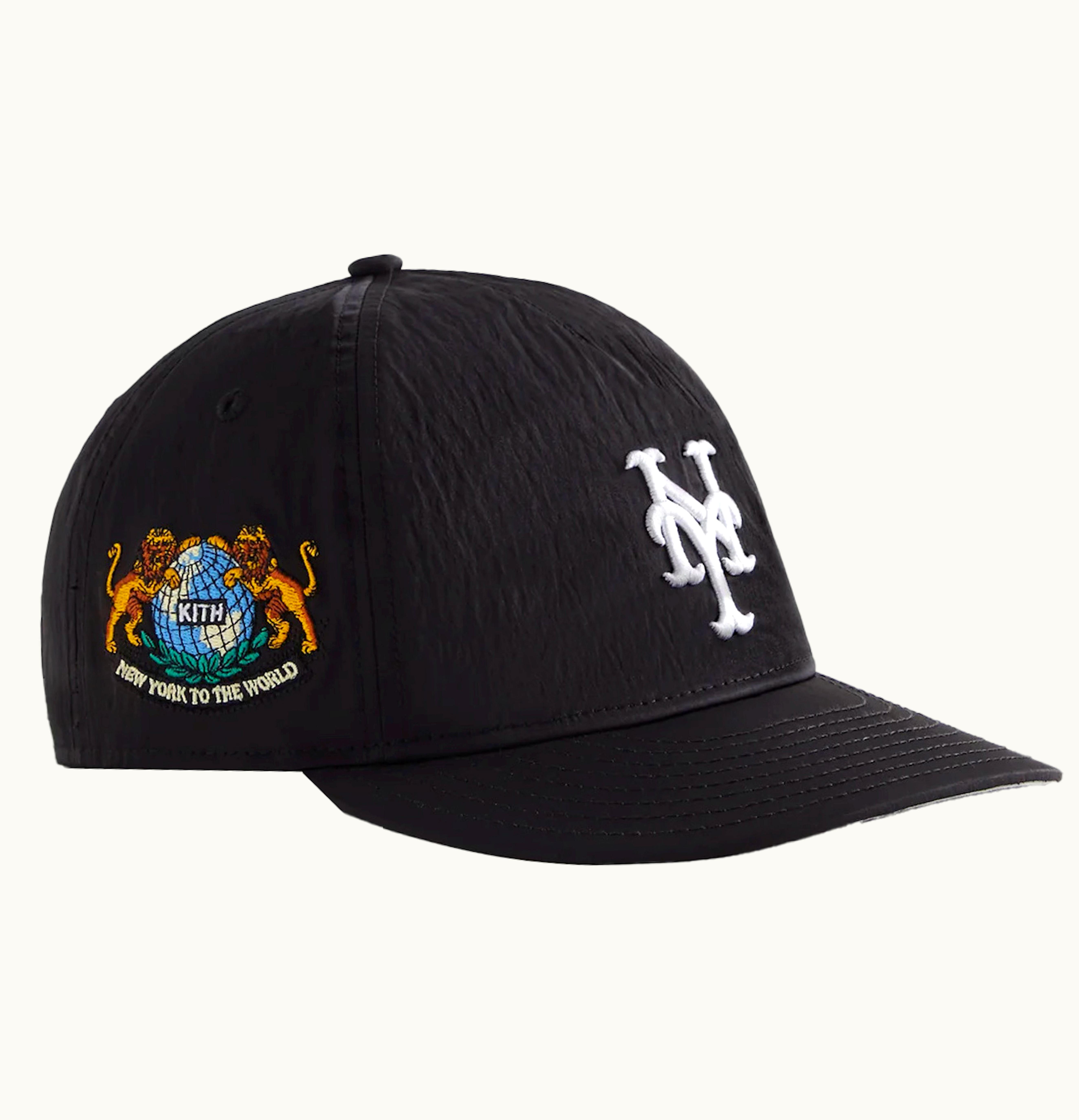 Kith Kith X New Era For Mets Nylon 9fifty A Frame Black
