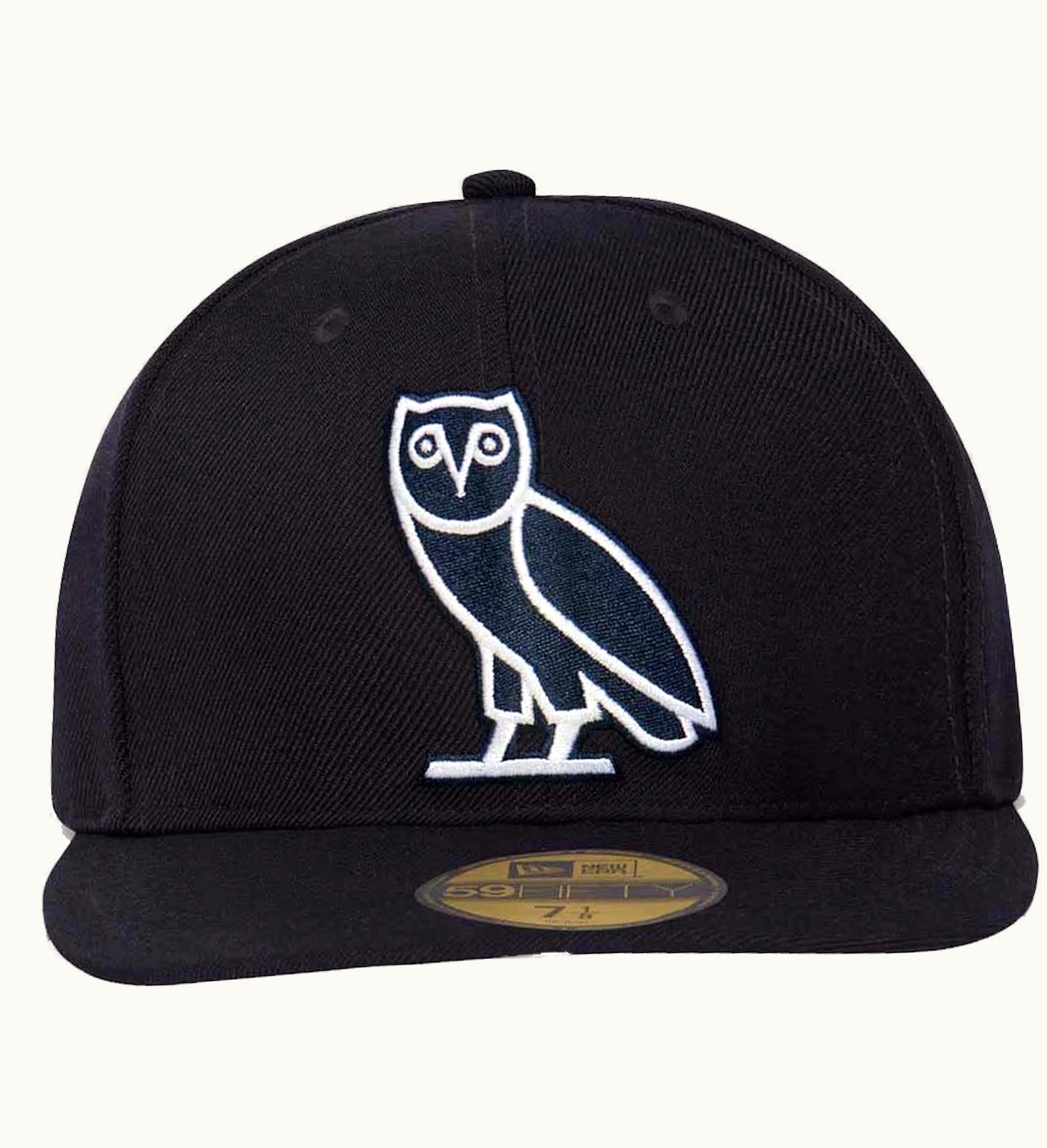 OVO OVO New Era 59fifty OG Owl Fitted Cap Navy