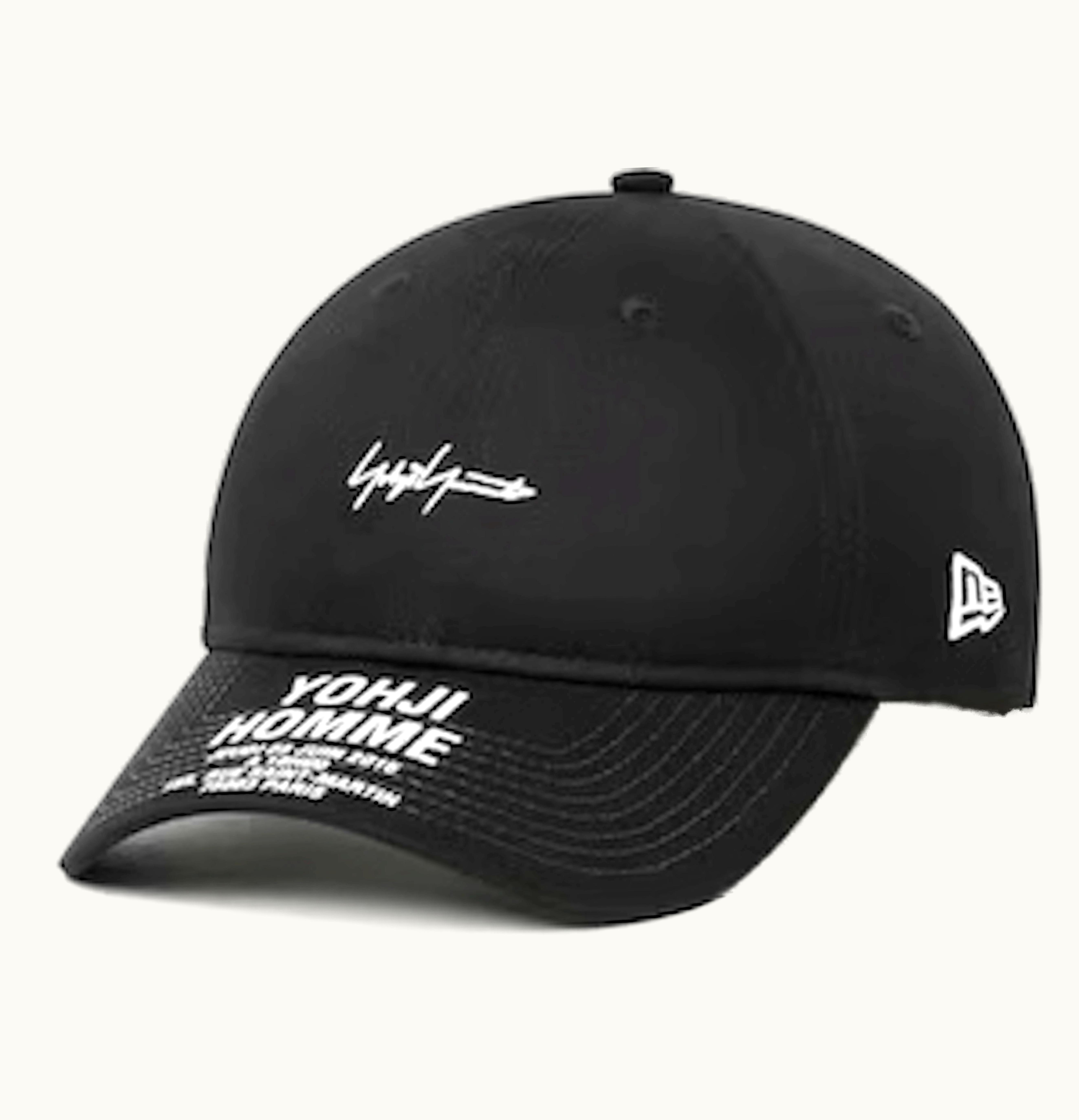 New Era New Era X Yohji Yamamoto 9thirty Yohji Homme Hat Black