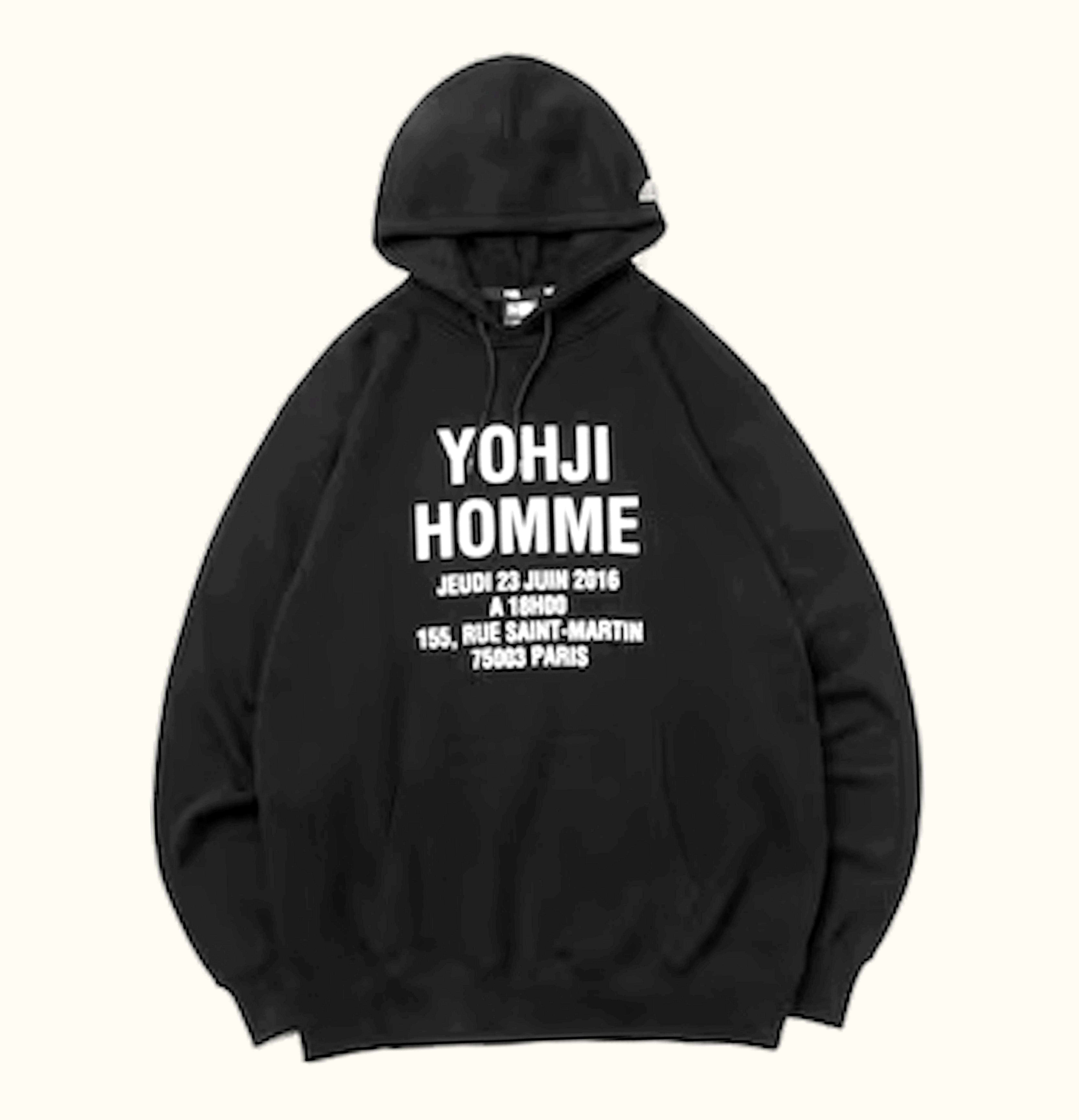 New Era New Era X Yohji Yamamoto Yohji Homme Hoodie Black