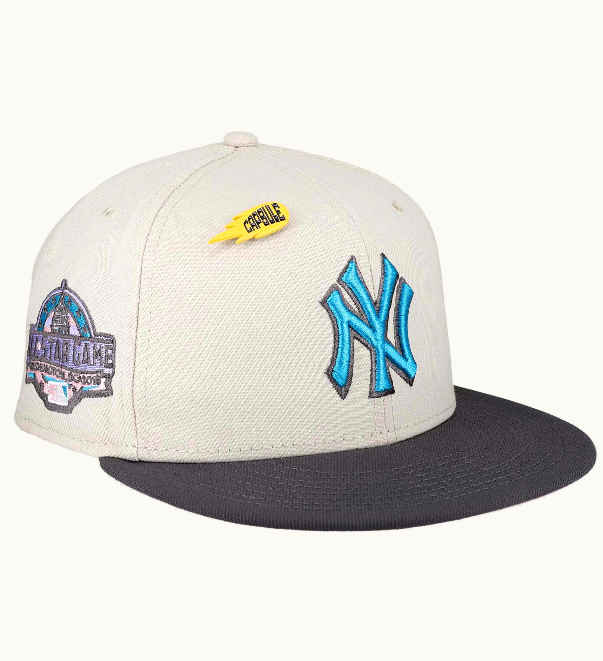 New Era New Era New York Yankees Capsule Comet Collection 2018 All Star Game 59fifty Fitted Hat Grey Pink