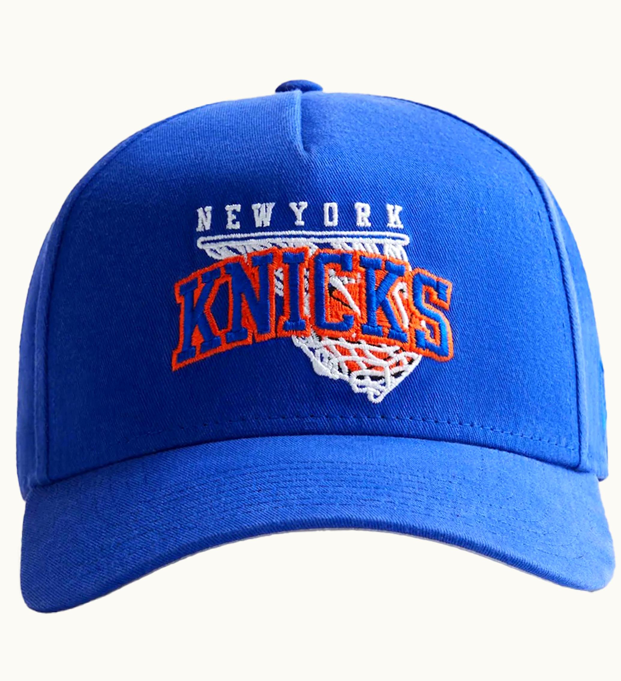 Kith Kith New Era New York Knicks Stack 9forty Snapback Royal