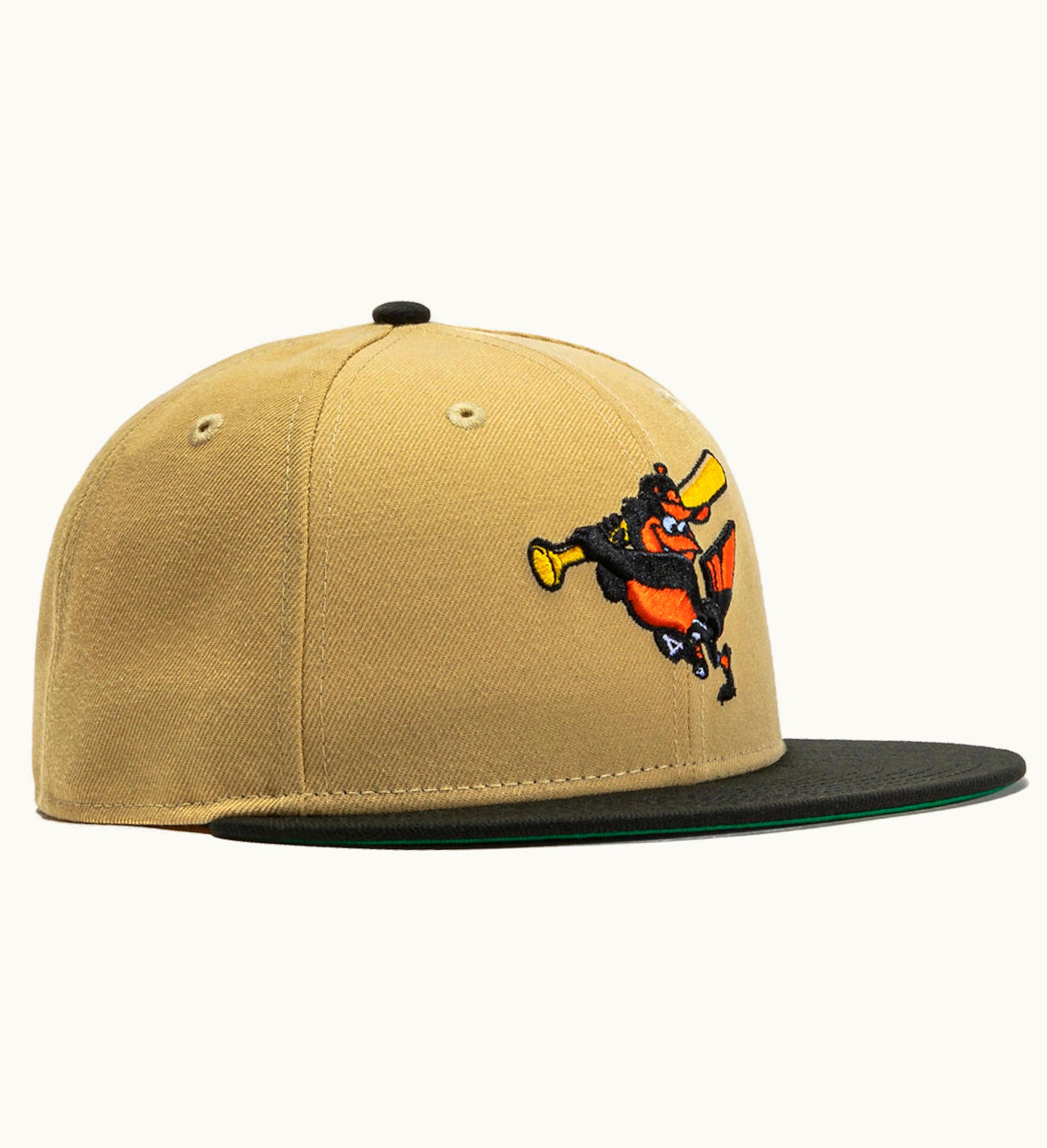 New Era New Era Baltimore Orioles 1966 Hat Club Exclusive 59fifty Fitted Hat Stone Navy