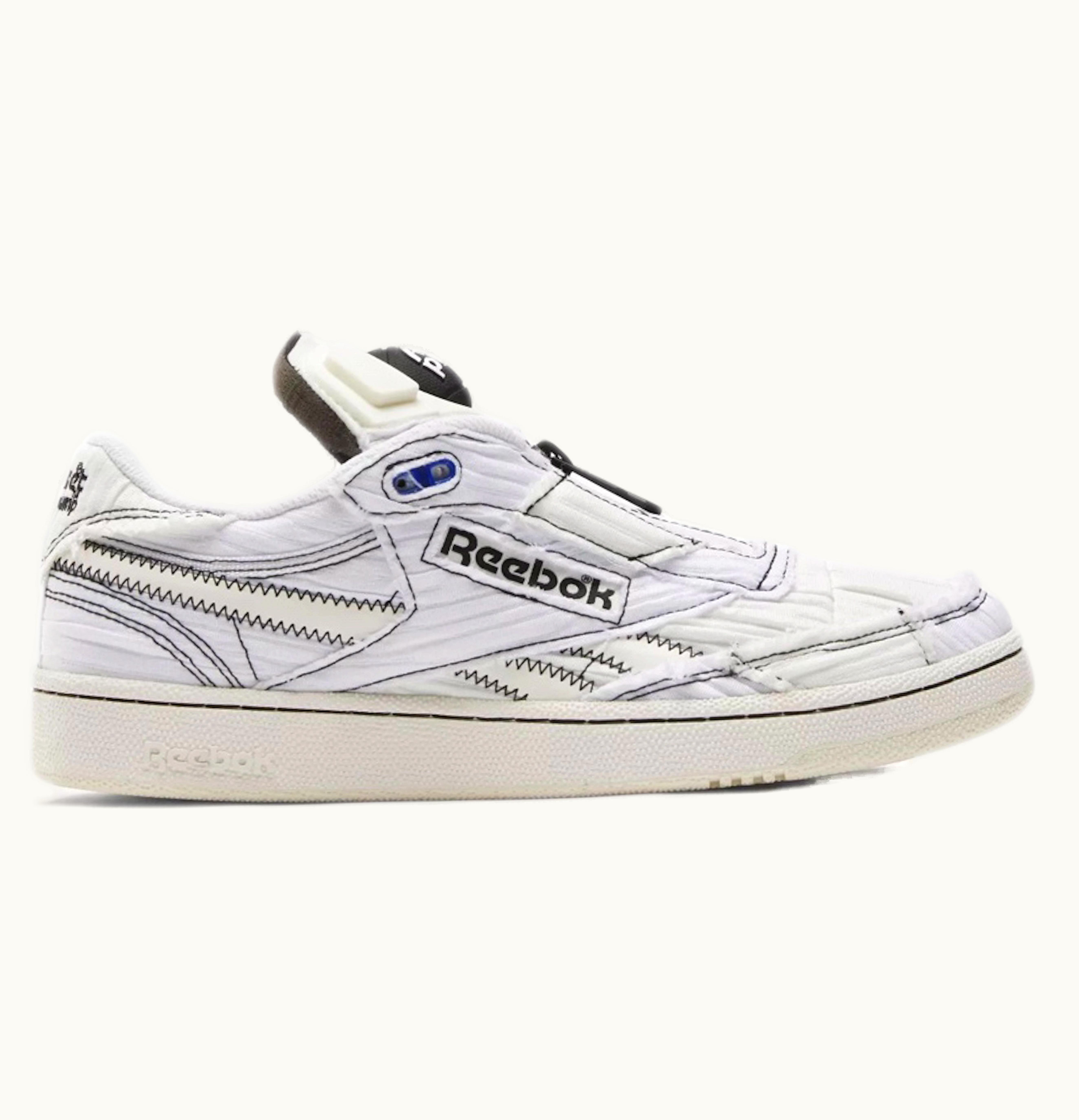 Reebok Club C 85 Pump Market White