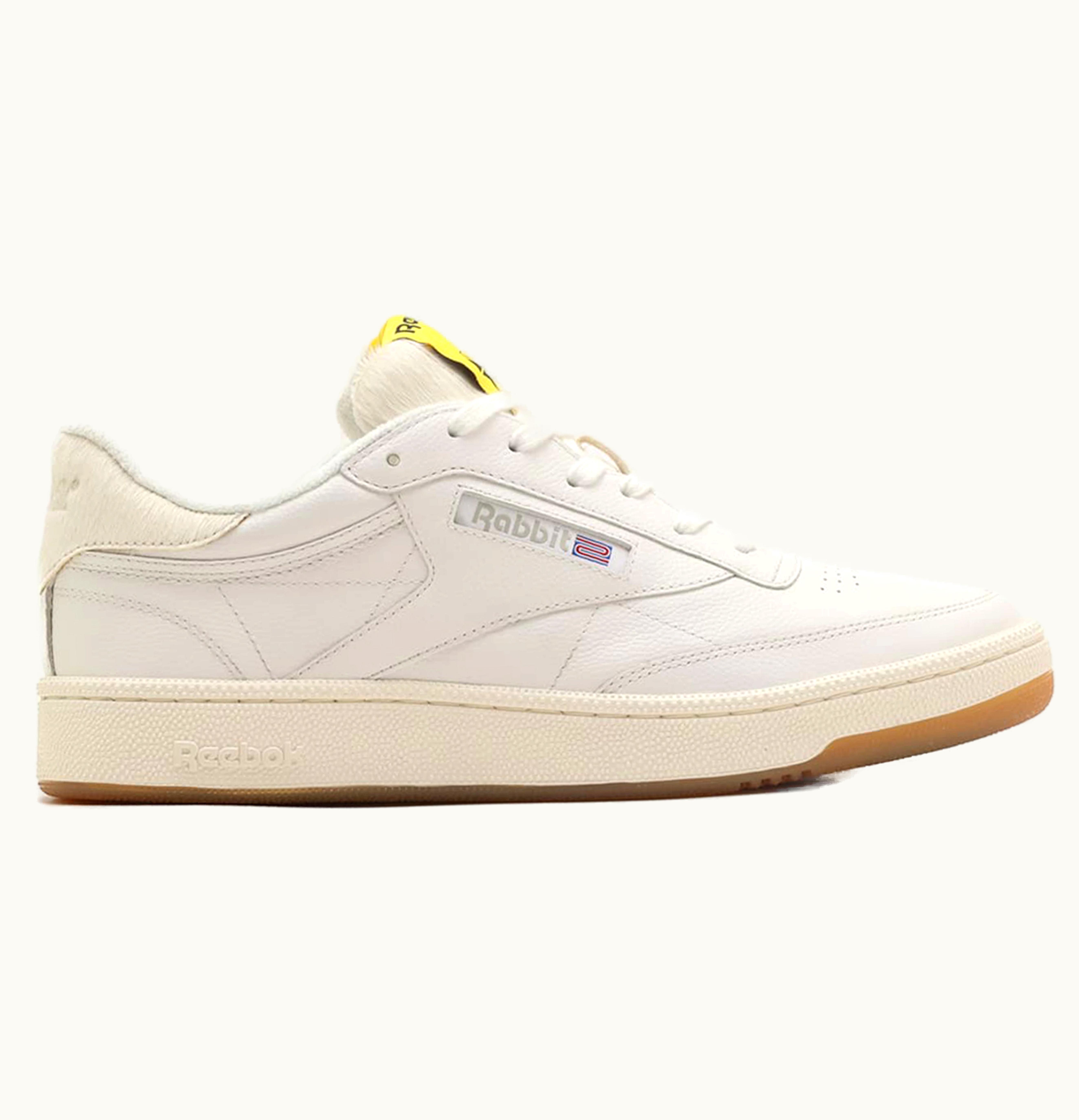 Reebok Club C 85 Atmos Fr2 White Yellow Gum