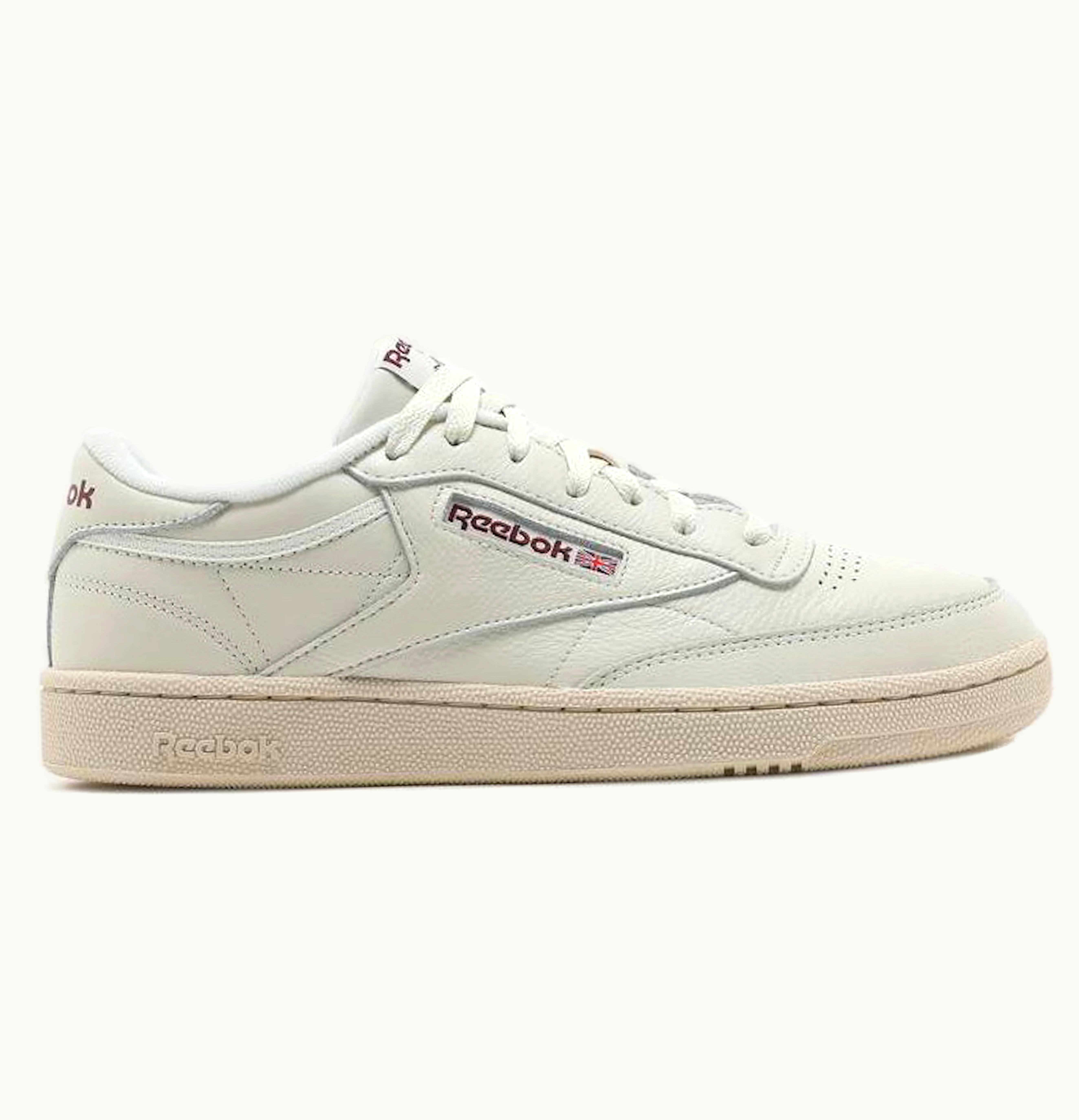 Reebok Club C 85 Vintage Chalk Maroon