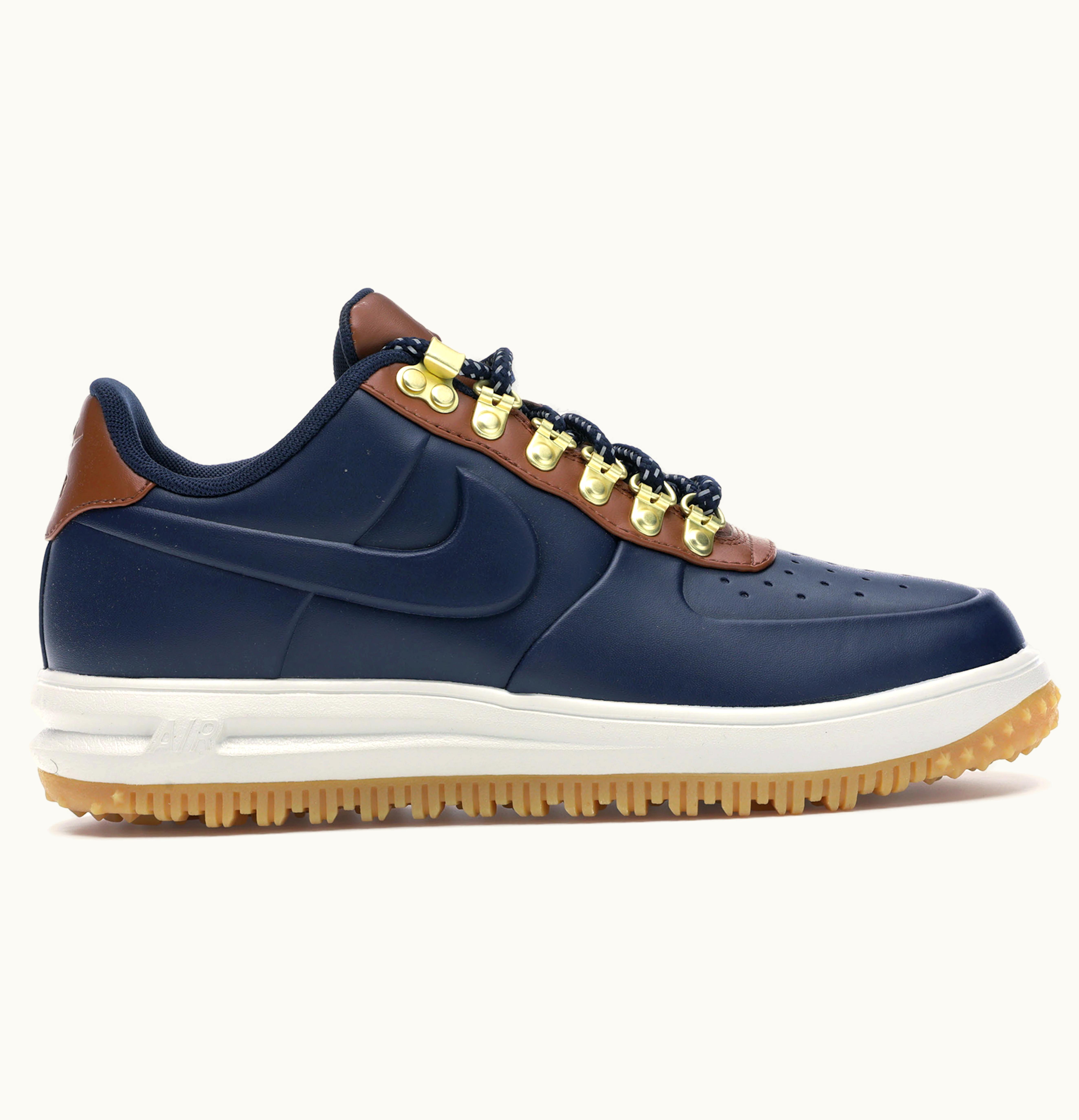 Nike Nike Lunar Force 1 Duckboot Low Obsidian Saddle Brown