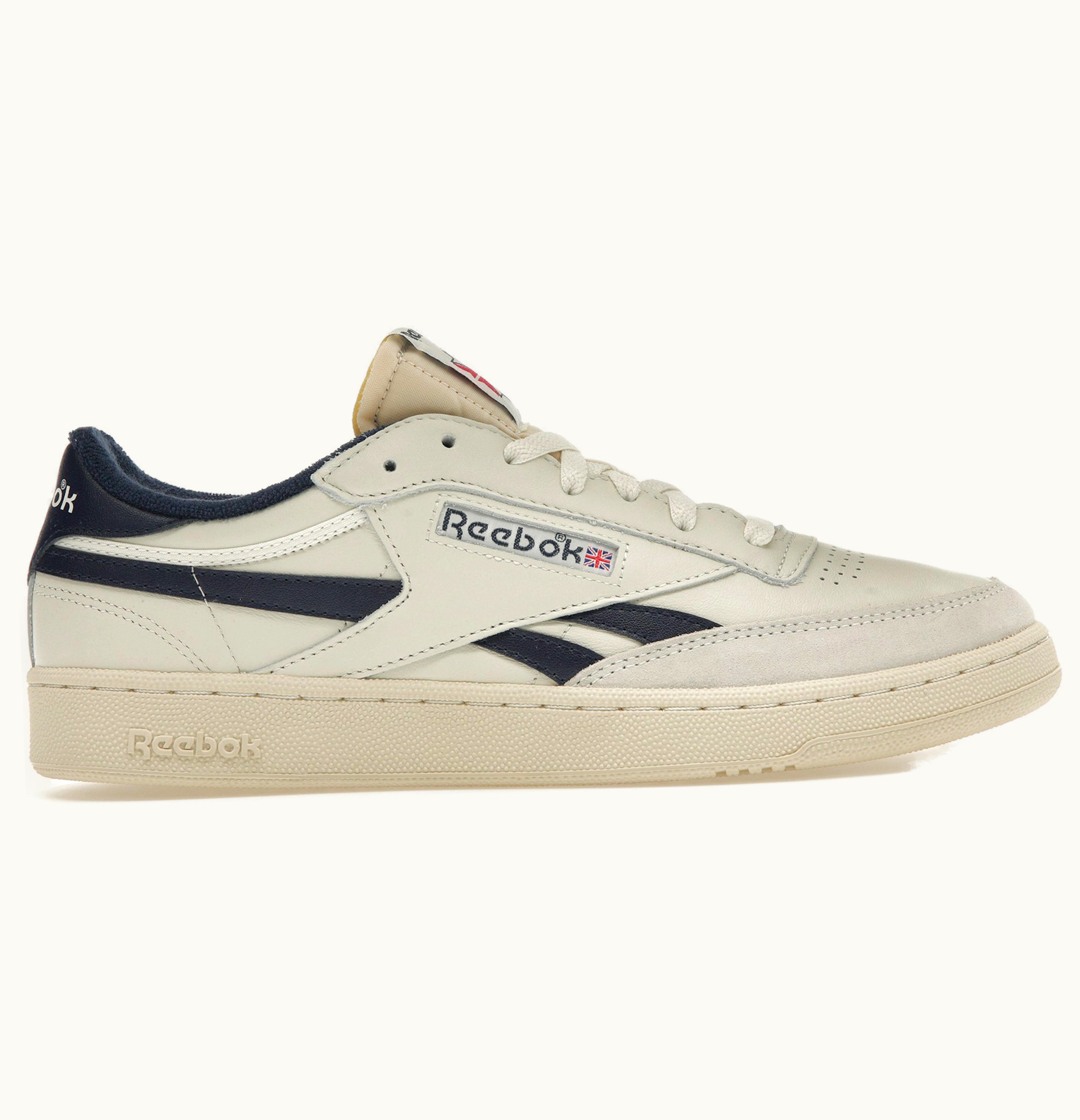 Reebok Club C Revenge Vintage Chalk Alabaster Vector Navy