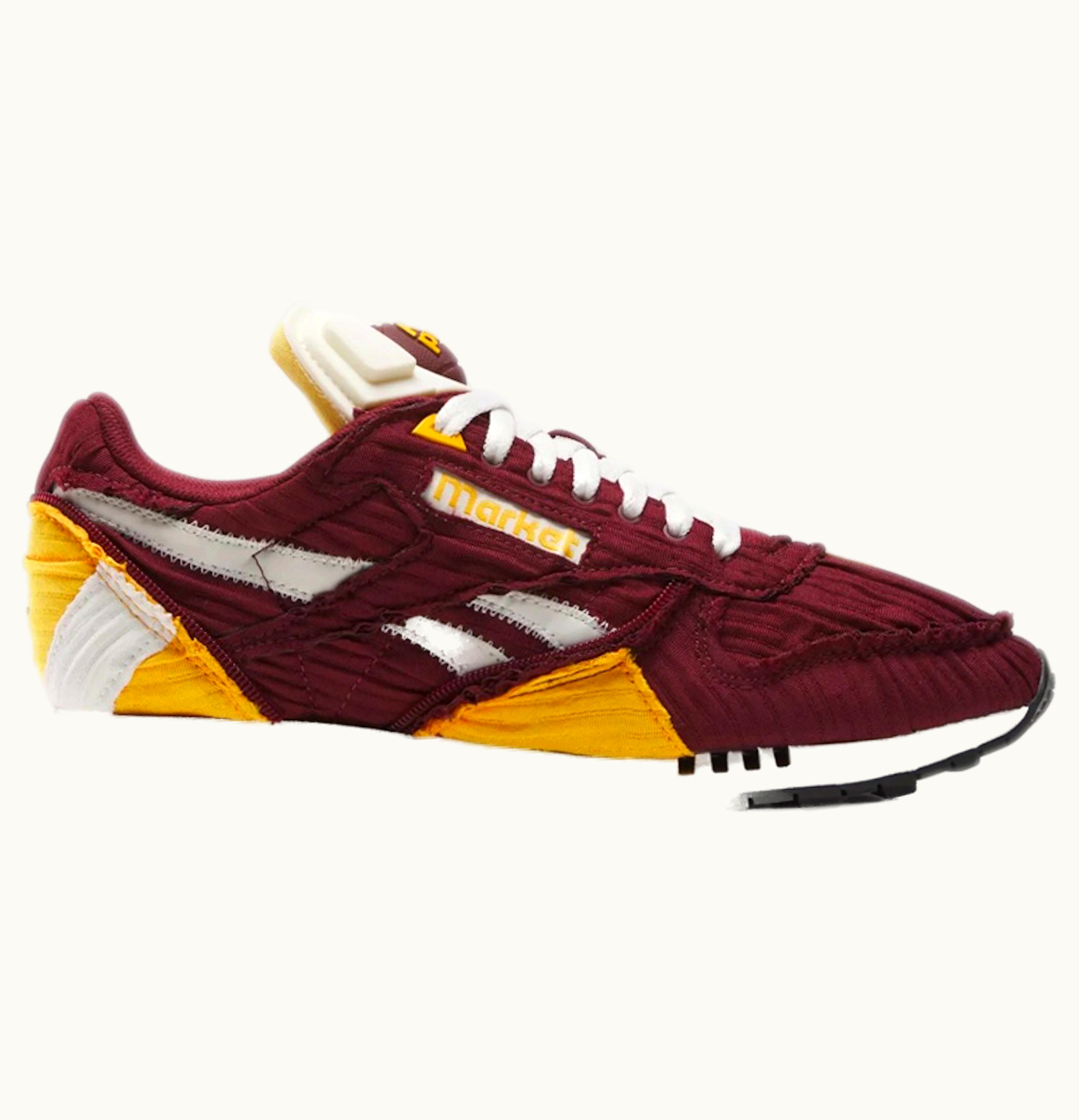 Reebok Classic Leather Pump Market Classic Burgundy