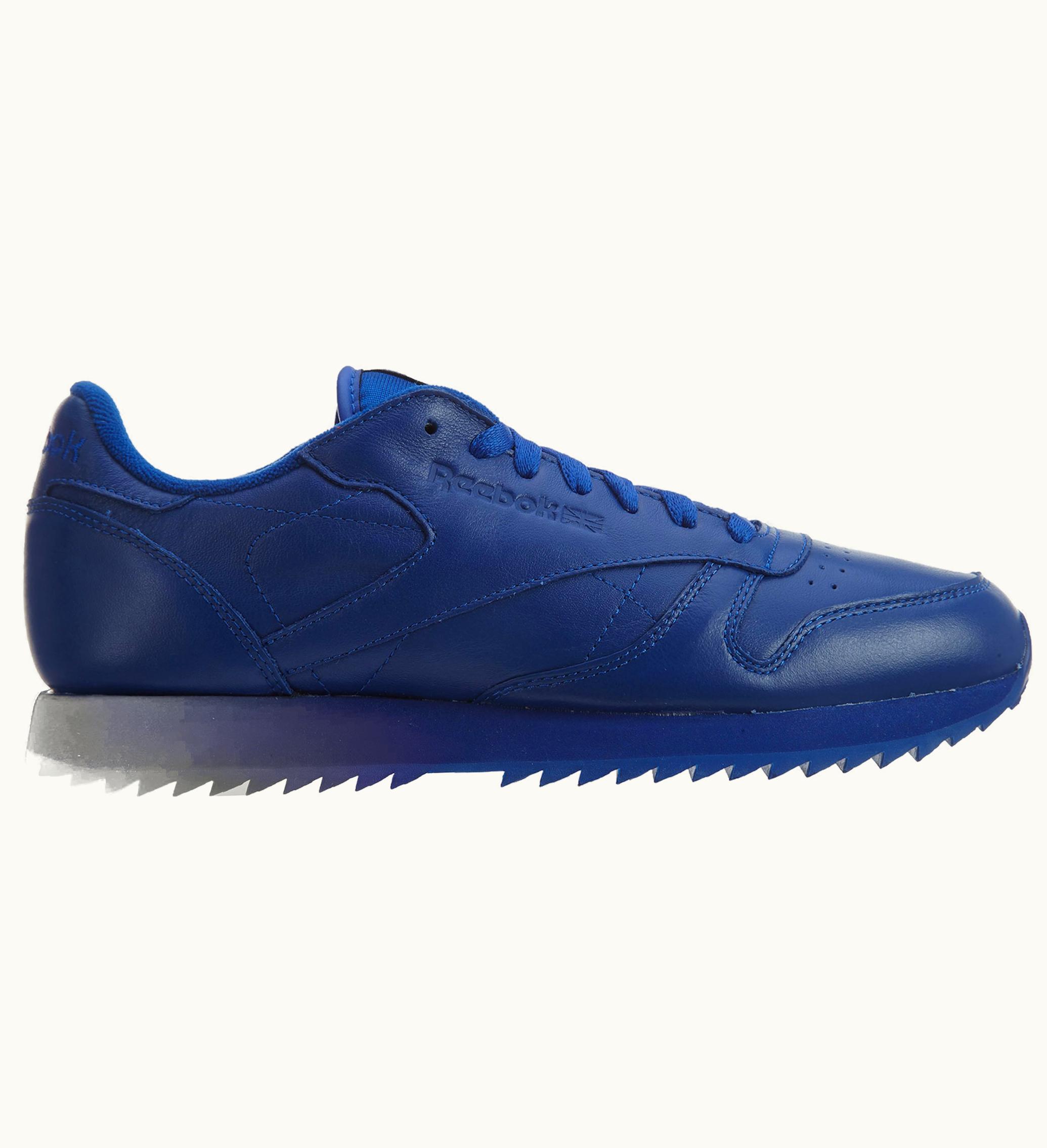 Reebok Cl Leather Ripple Mono Collegiate Royal
