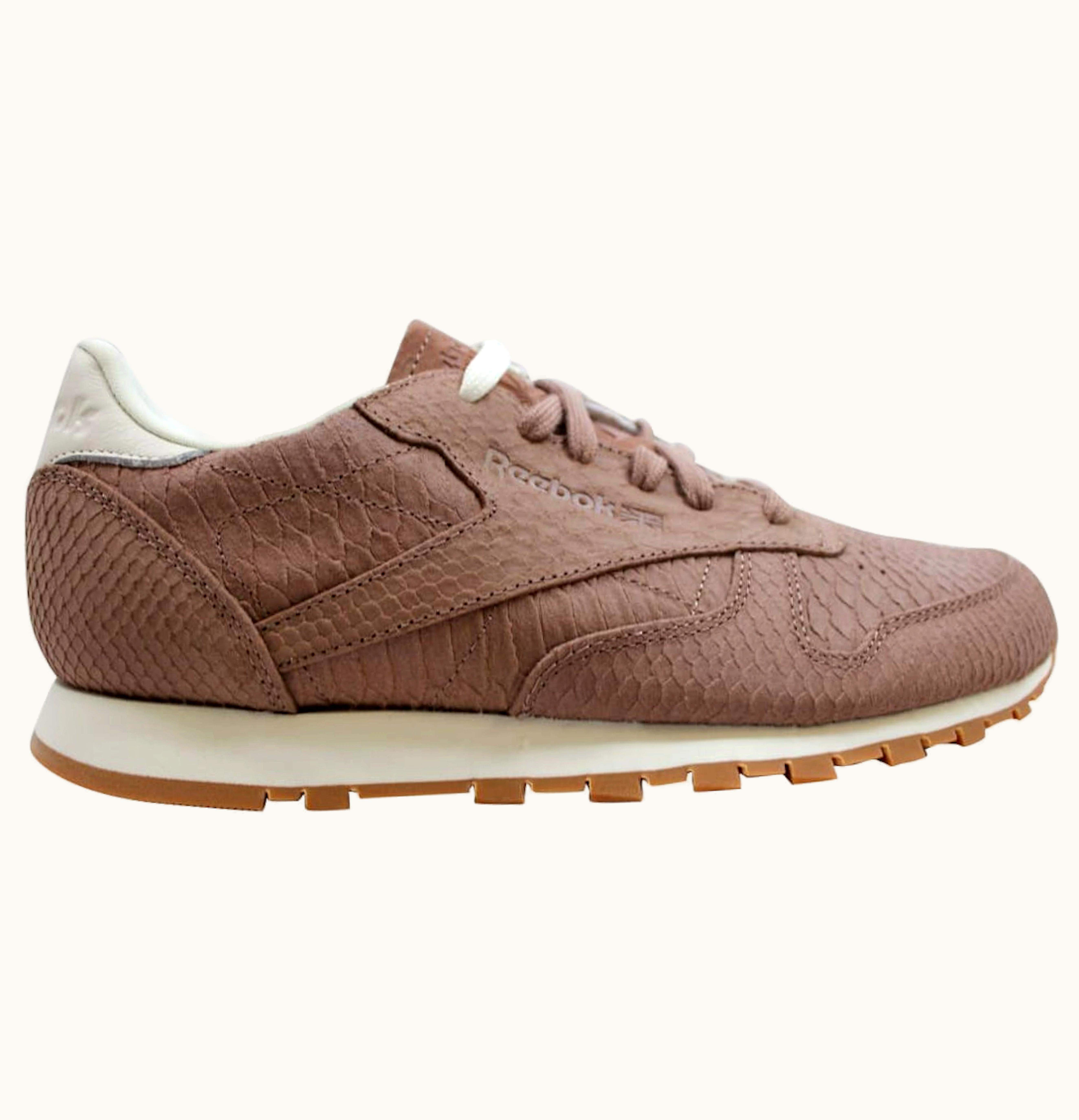 Reebok Classic Leather Clean Exotics Taupe Chalk W