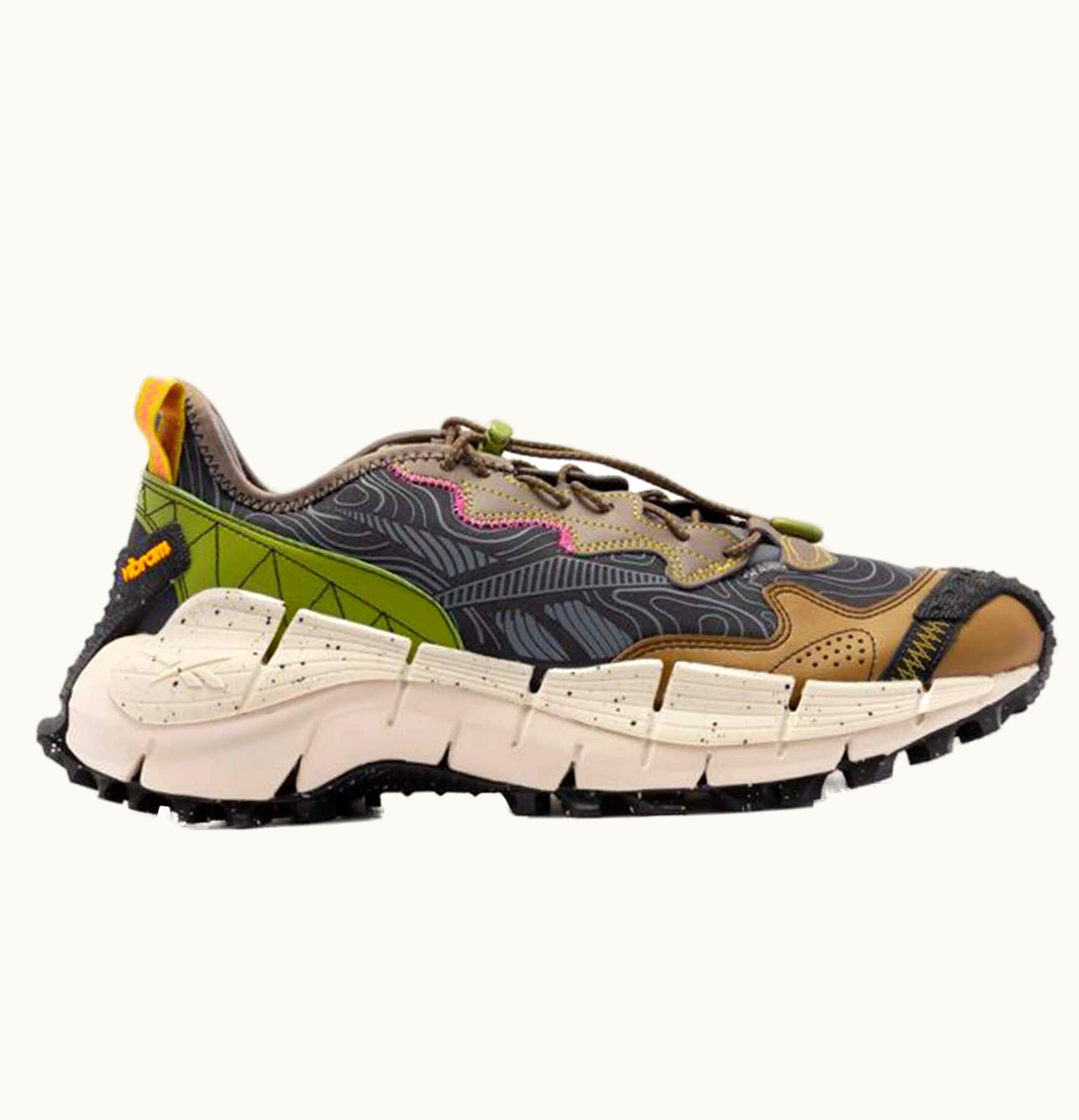 Reebok Zig Kinetica II Edge Brown Green