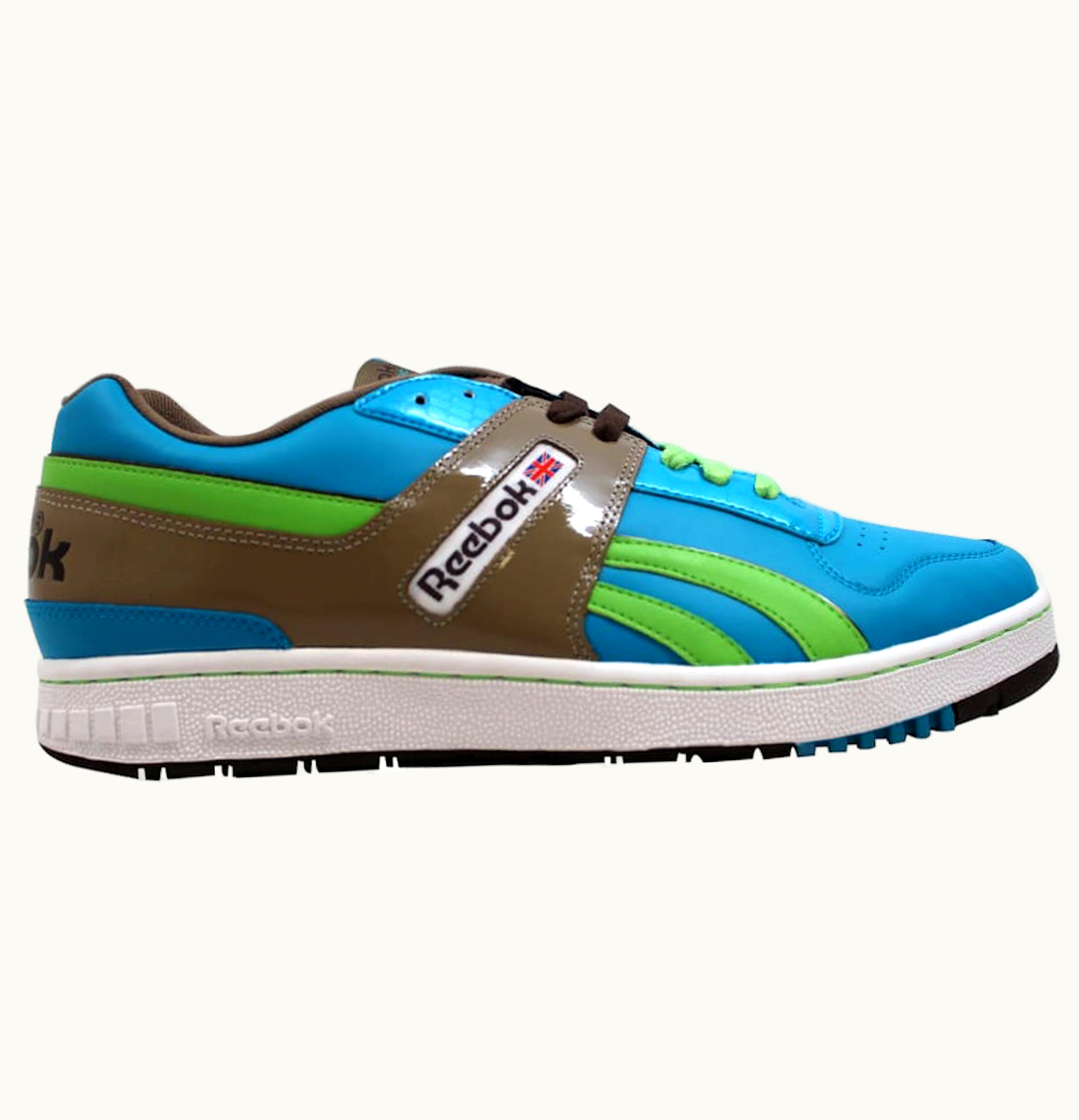 Reebok Pro Legacy Low Turquoise Olive Green Top Soil