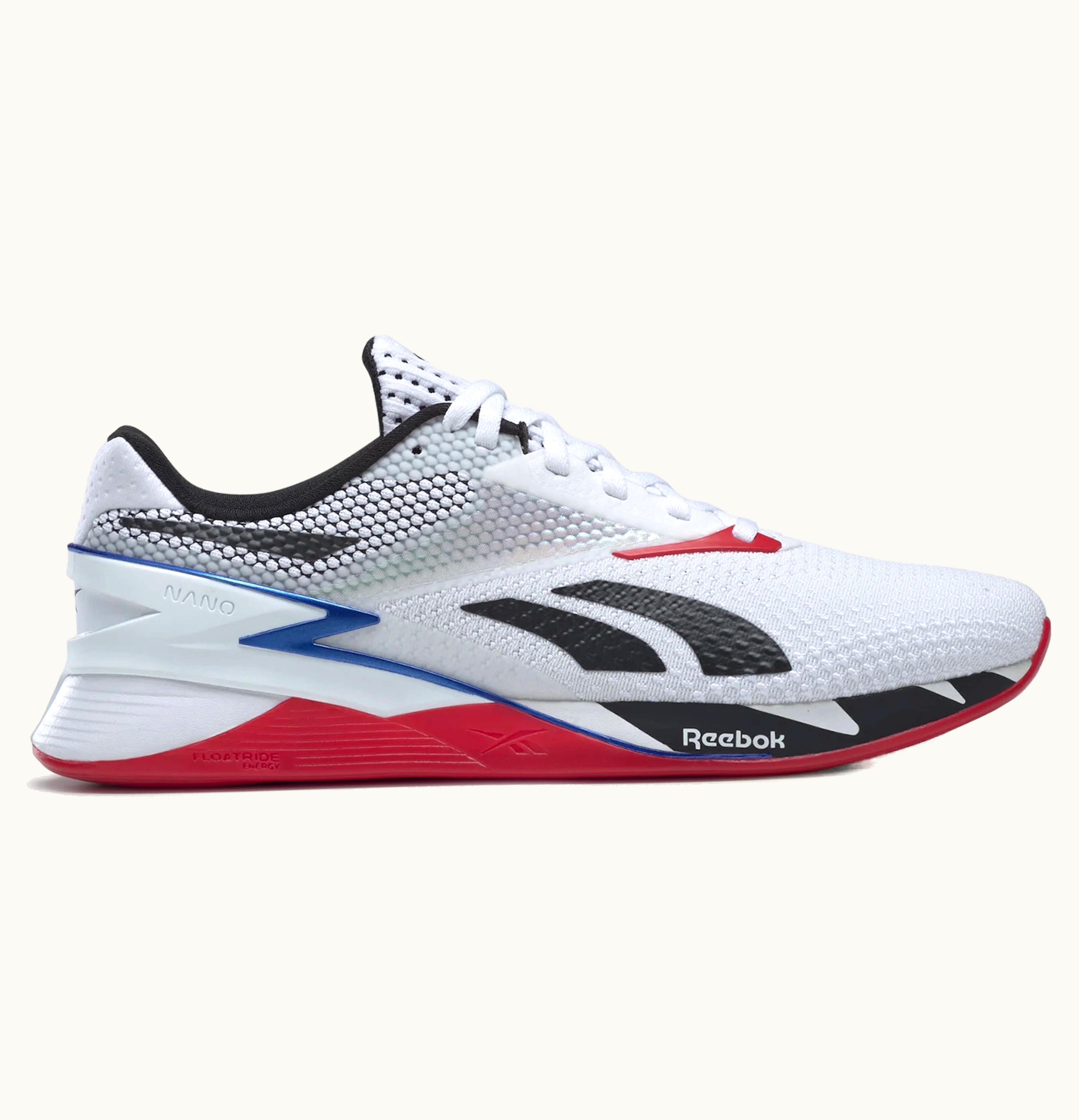 Reebok Nano X3 White Blue Red