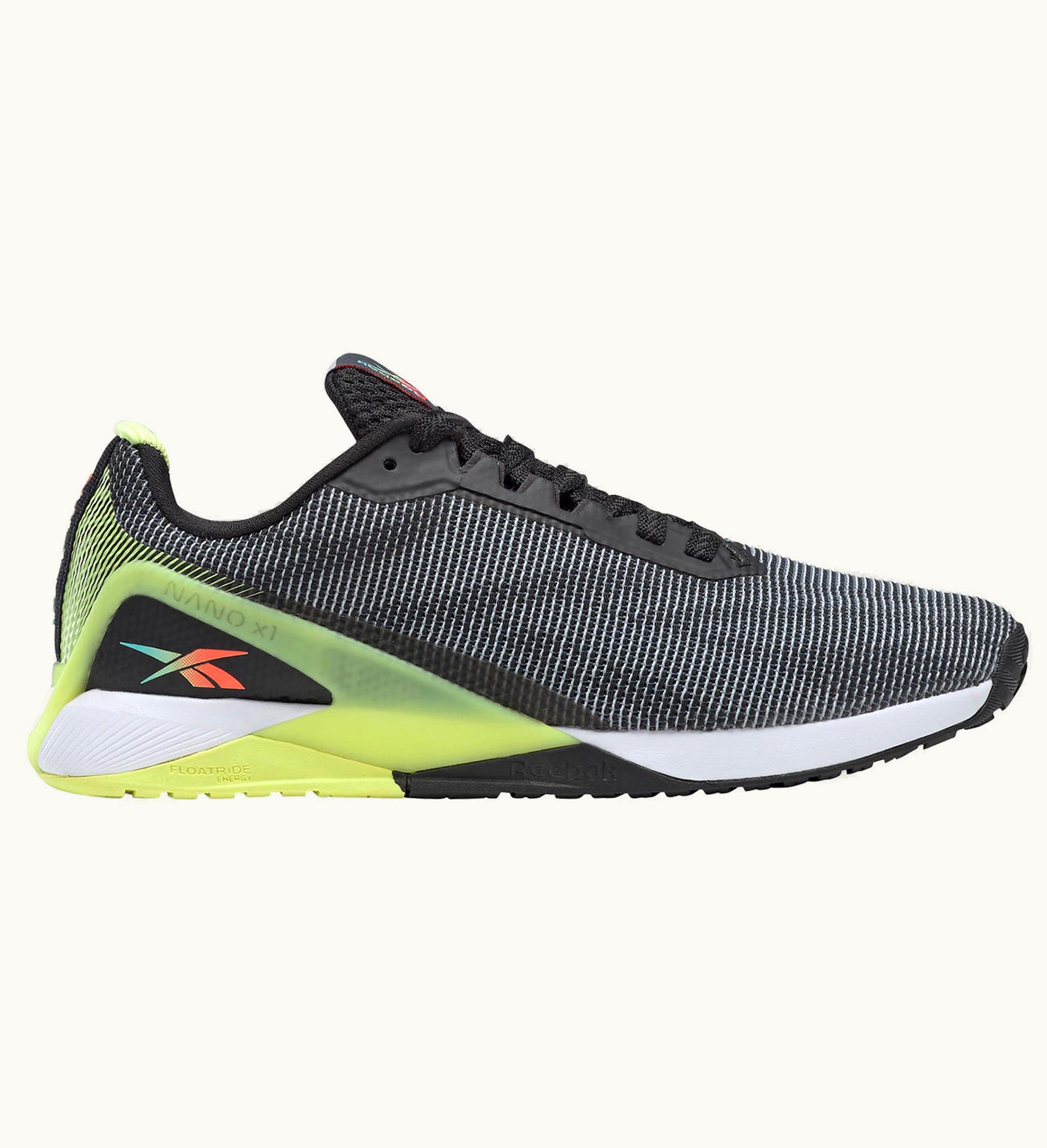 Reebok Nano X1 Grit Black Energy Glow W