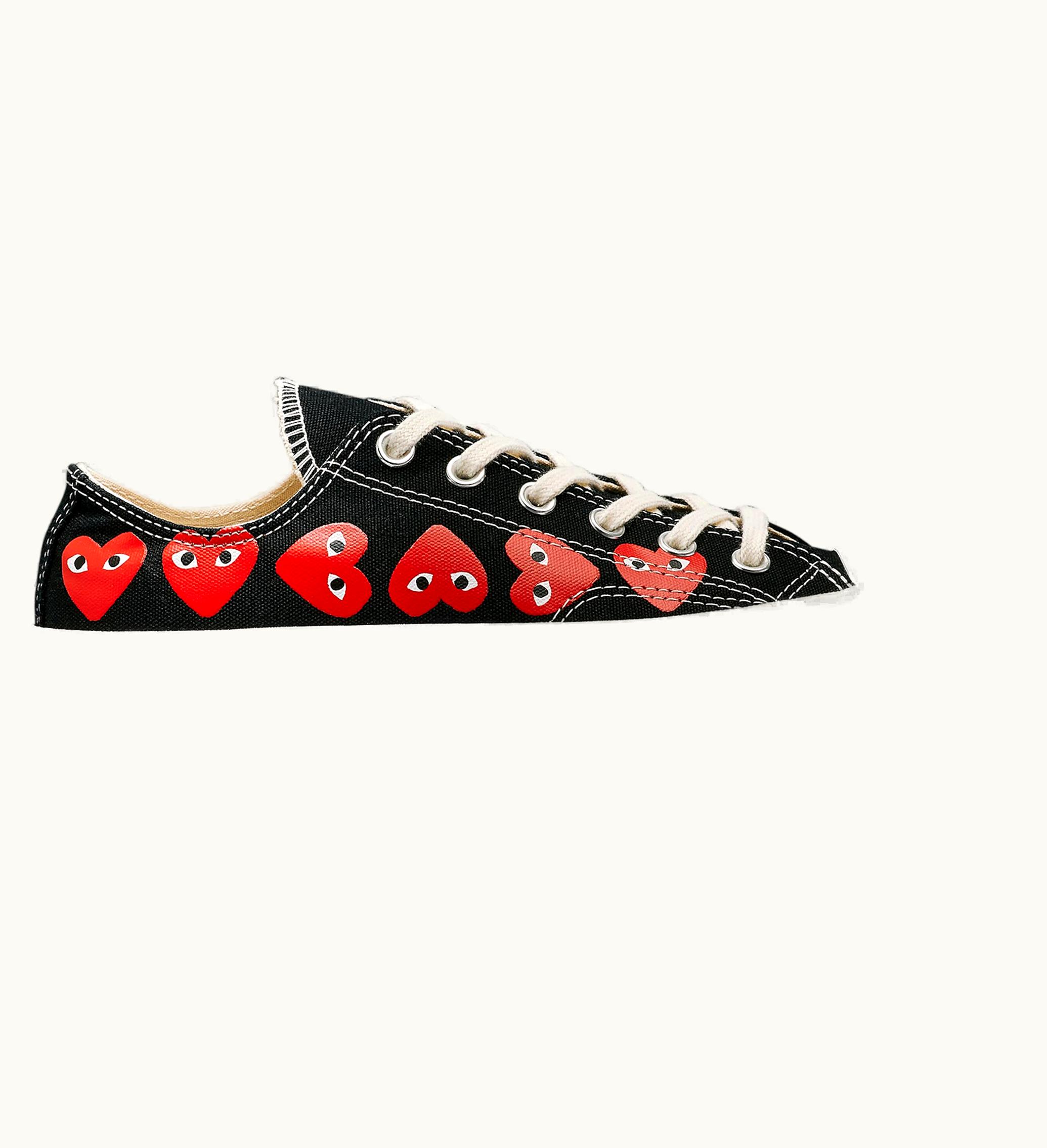 Converse Chuck Taylor All Star 70 Ox Comme Des Garcons Play Multi Heart Black
