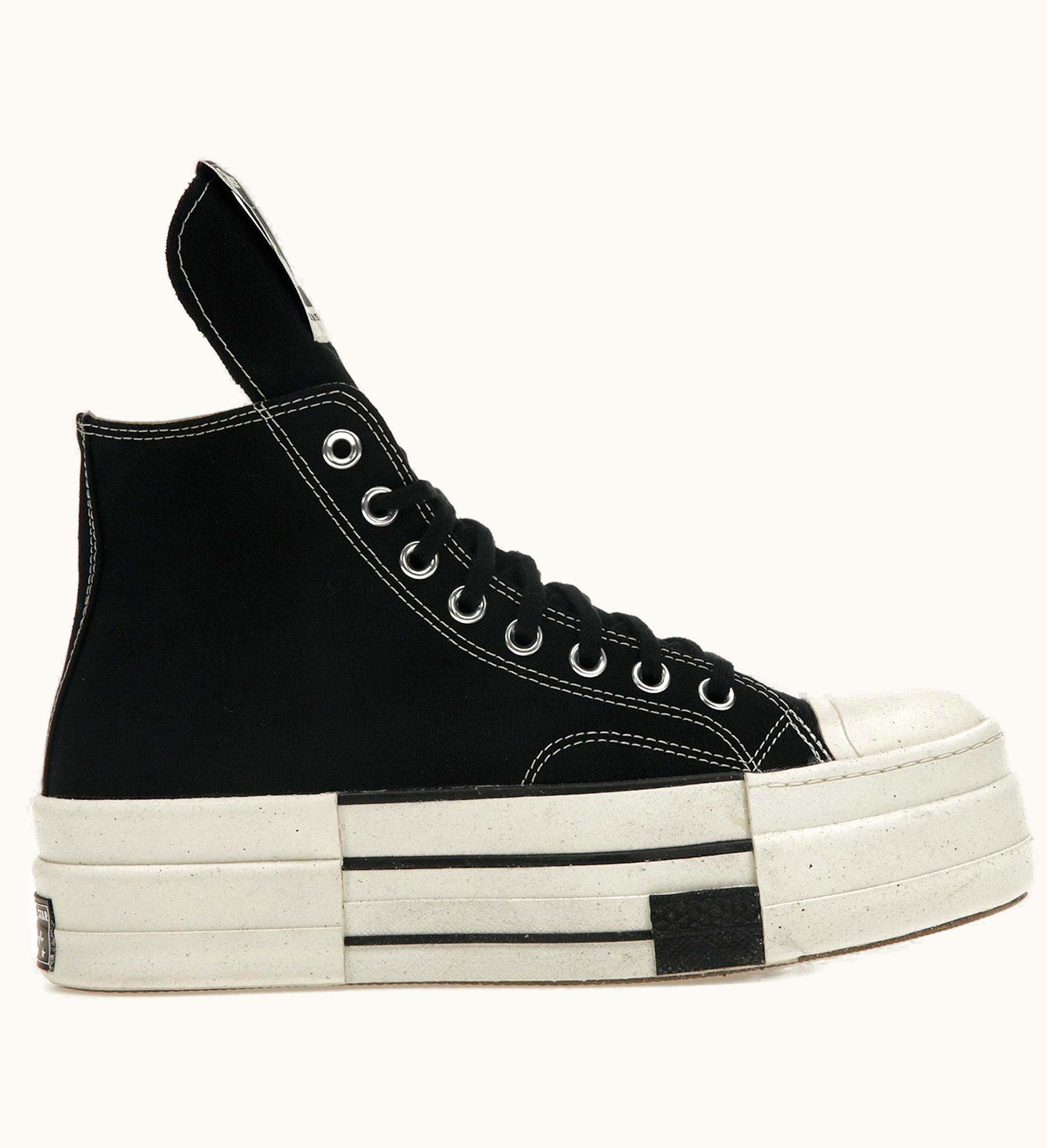 Converse DRKSHDW Chuck Taylor All Star Dbl Drkstar Hi Rick Owens Drkstar Black